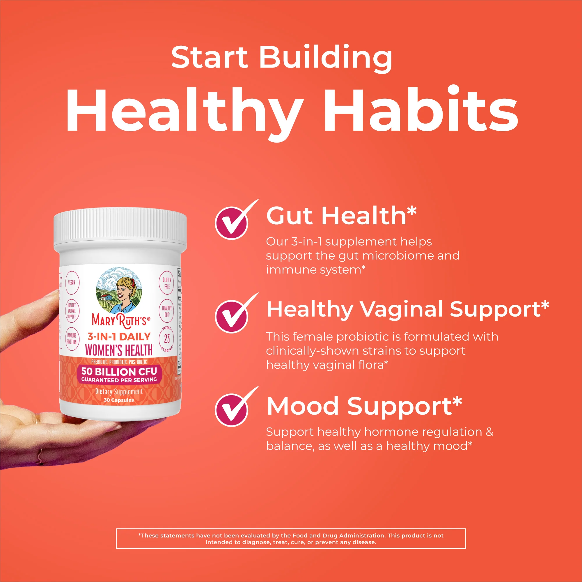3-in-1 Daily Women's Health Capsules - Image 5