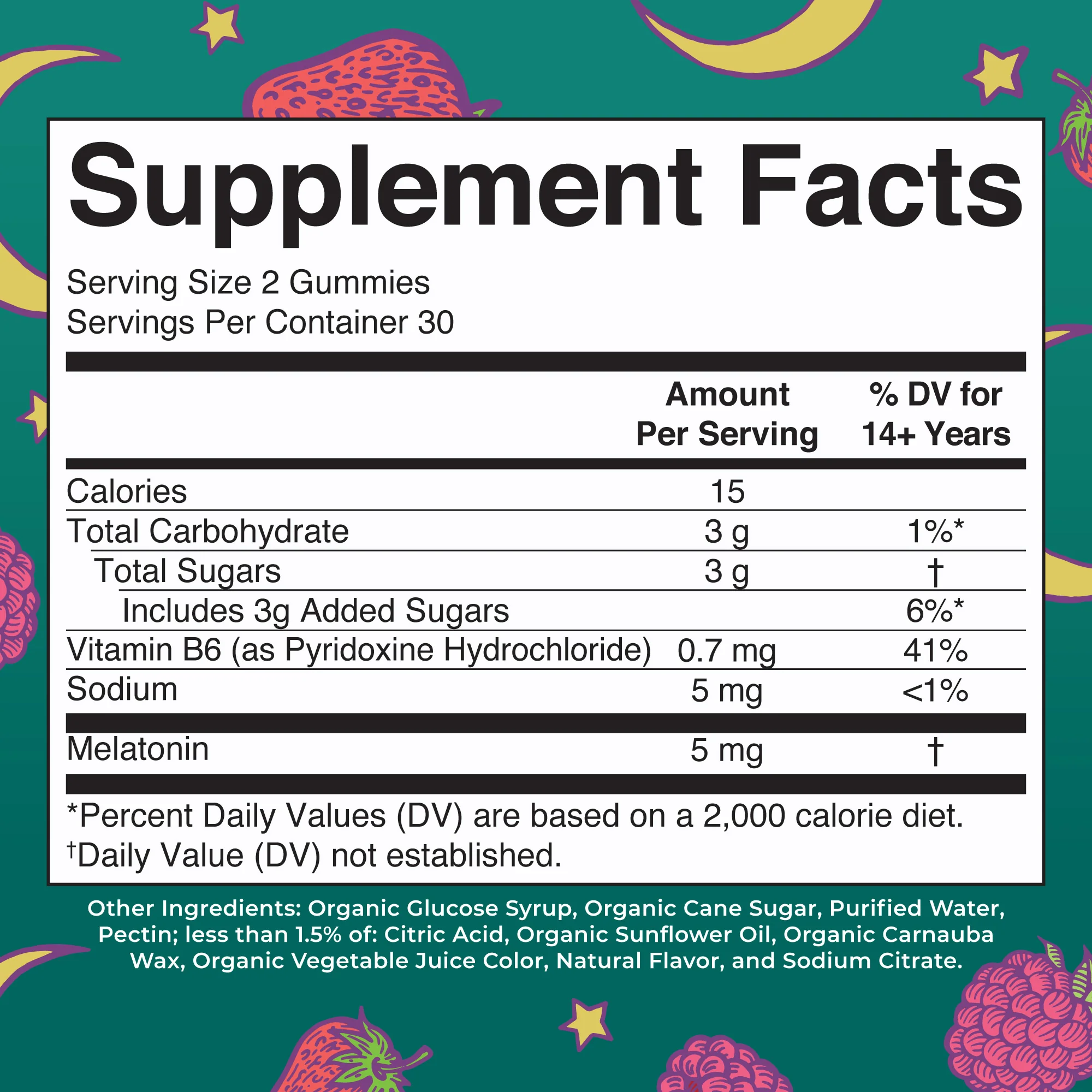 Melatonin Sleep Gummies (Berries) - Image 2