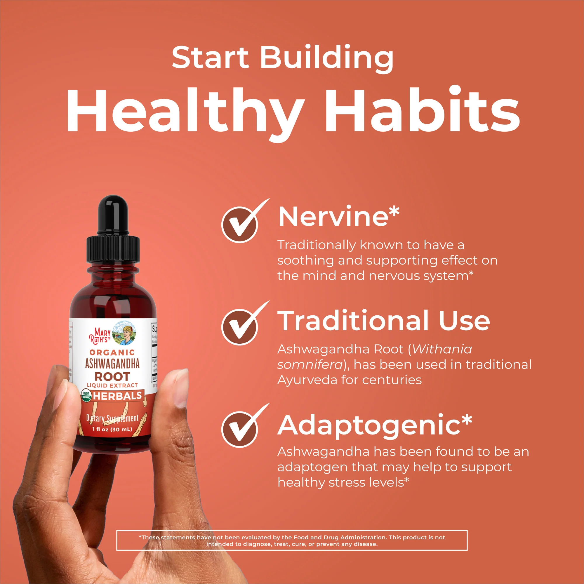 Organic Ashwagandha Root Liquid Drops - Image 5