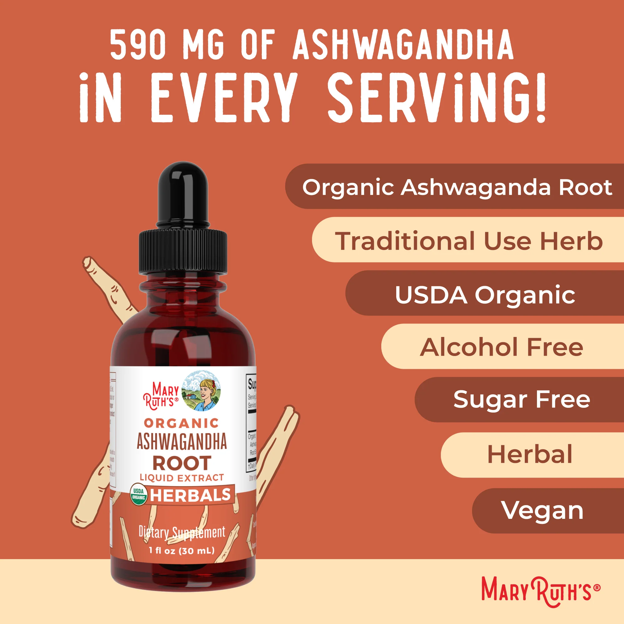 Organic Ashwagandha Root Liquid Drops - Image 7