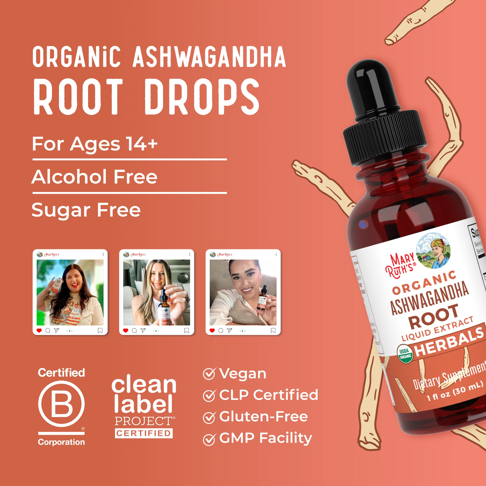 Organic Ashwagandha Root Liquid Drops - Image 8
