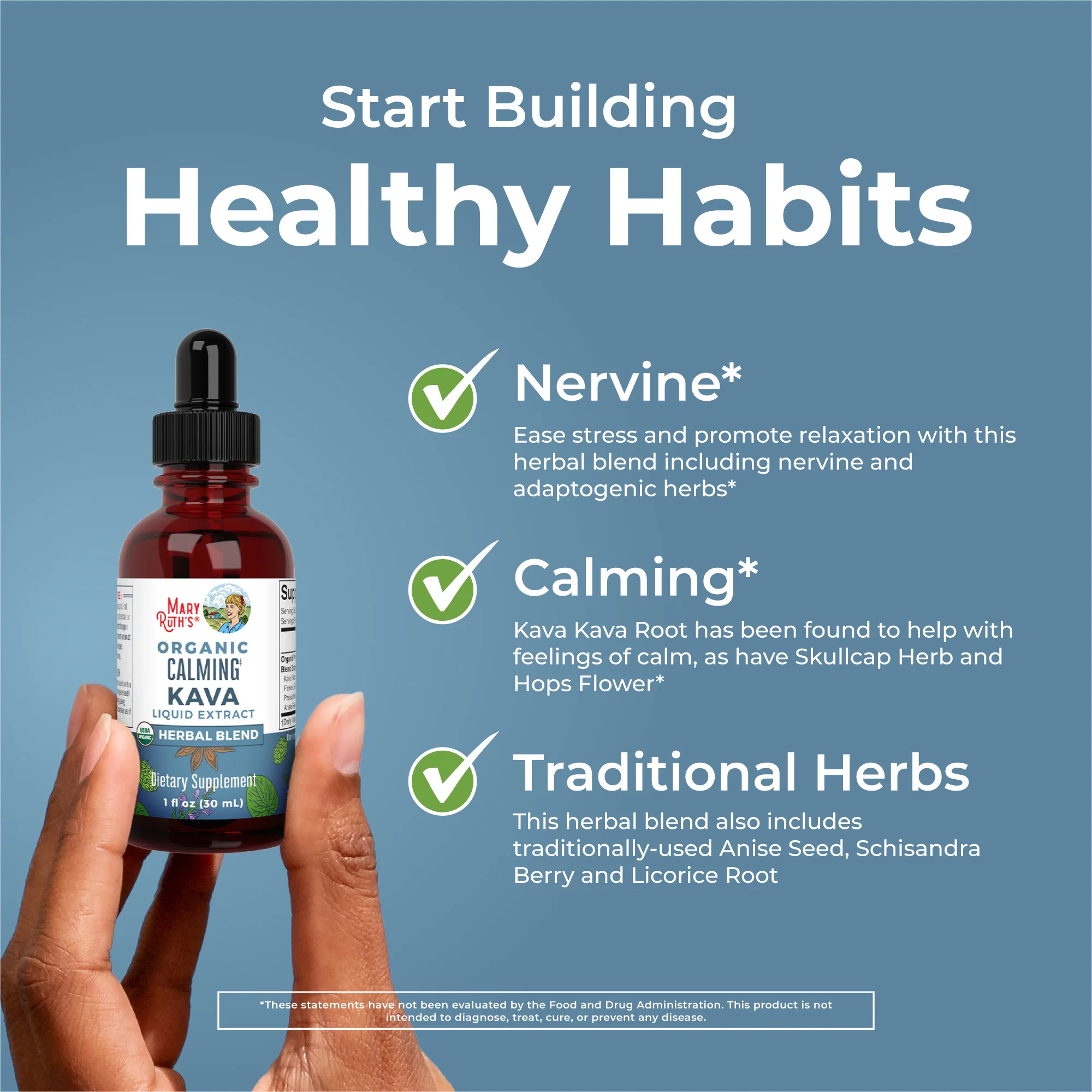 Organic Calming Kava Liquid Drops - Image 5