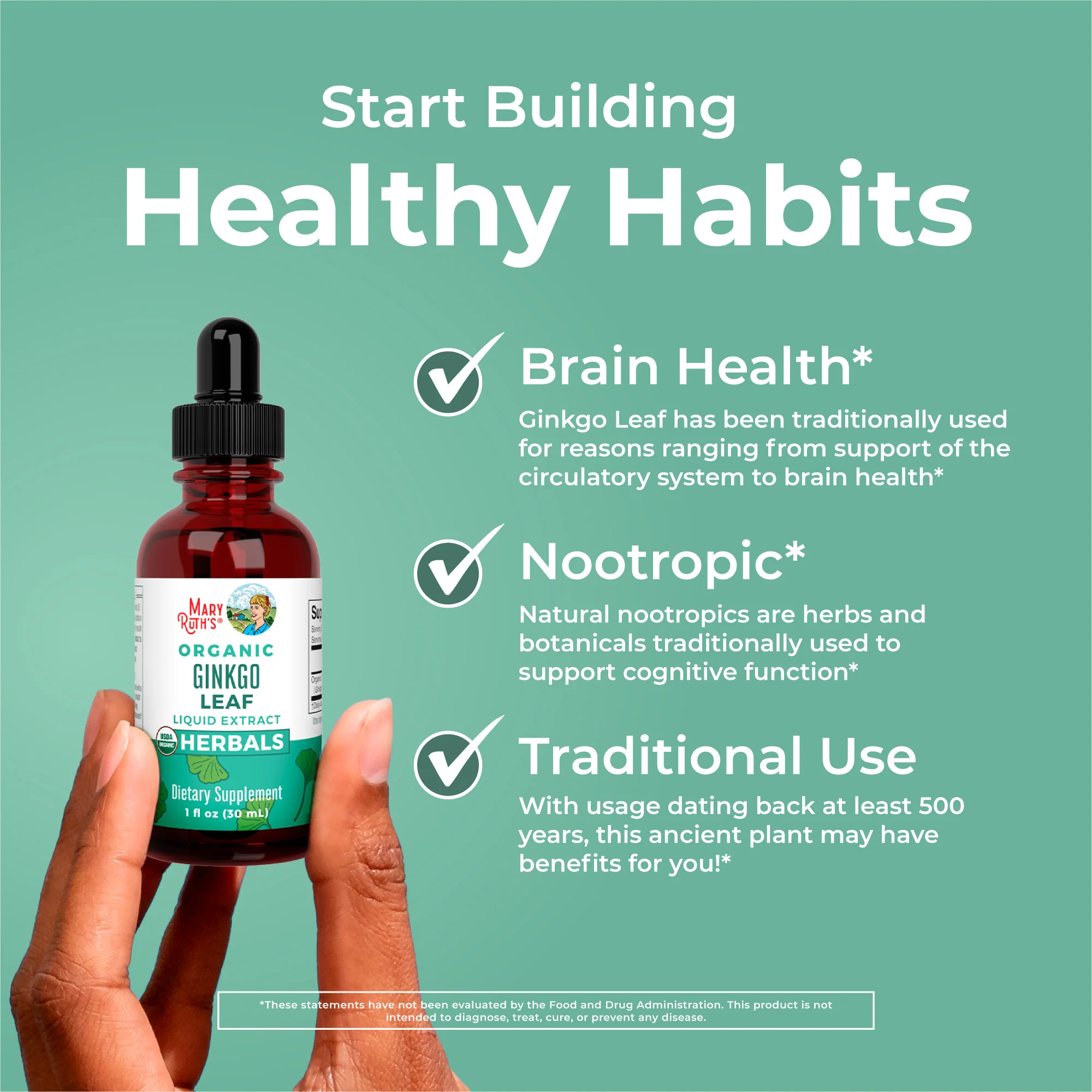 Organic Ginkgo Leaf Liquid Drops - Image 6