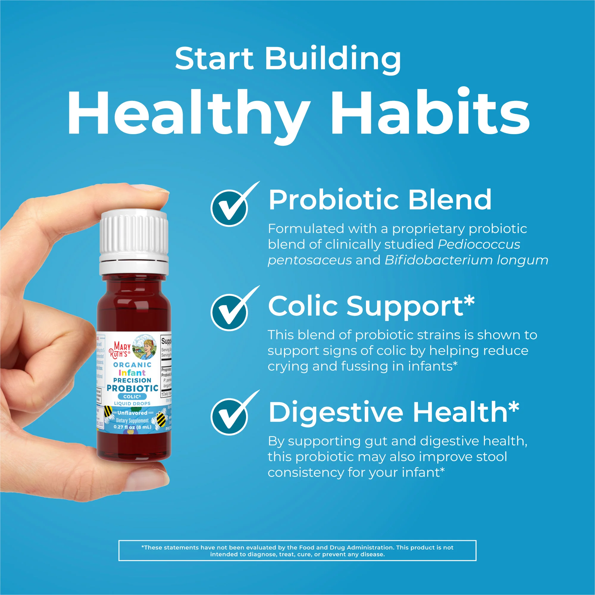 Organic Infant Precision Probiotic Colic Liquid Drops - Image 5