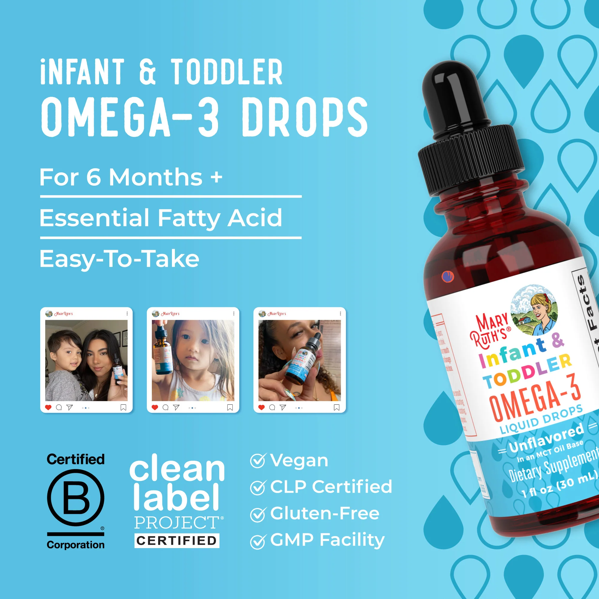 Infant & Toddler Omega-3 Liquid Drops - Image 8