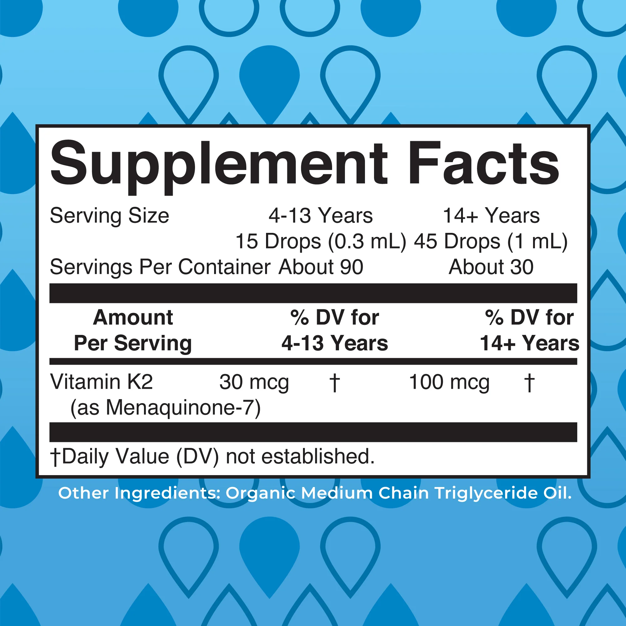 K2 (MK7) Organic Drops - Image 2
