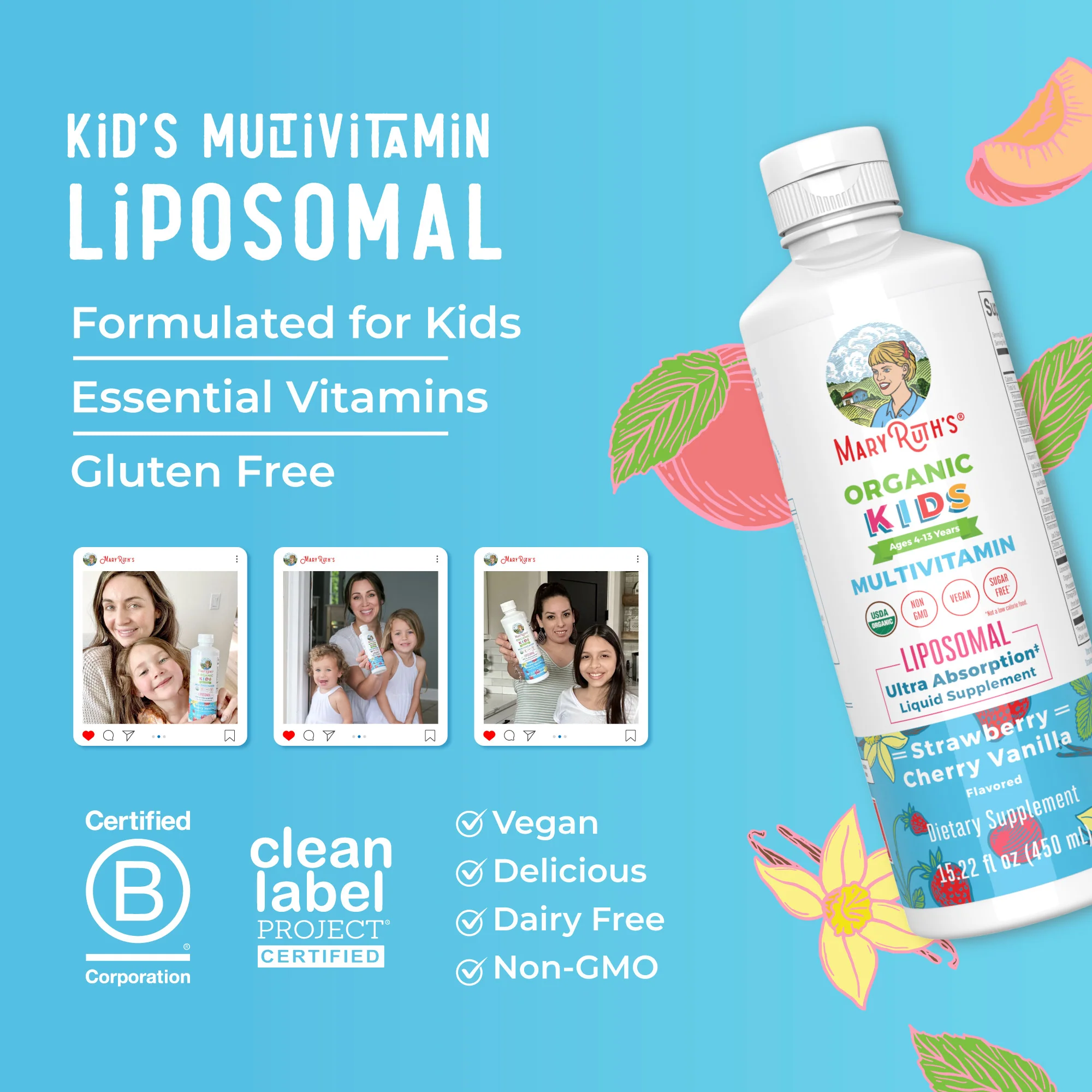 Organic Kids Multivitamin Liposomal - Image 8