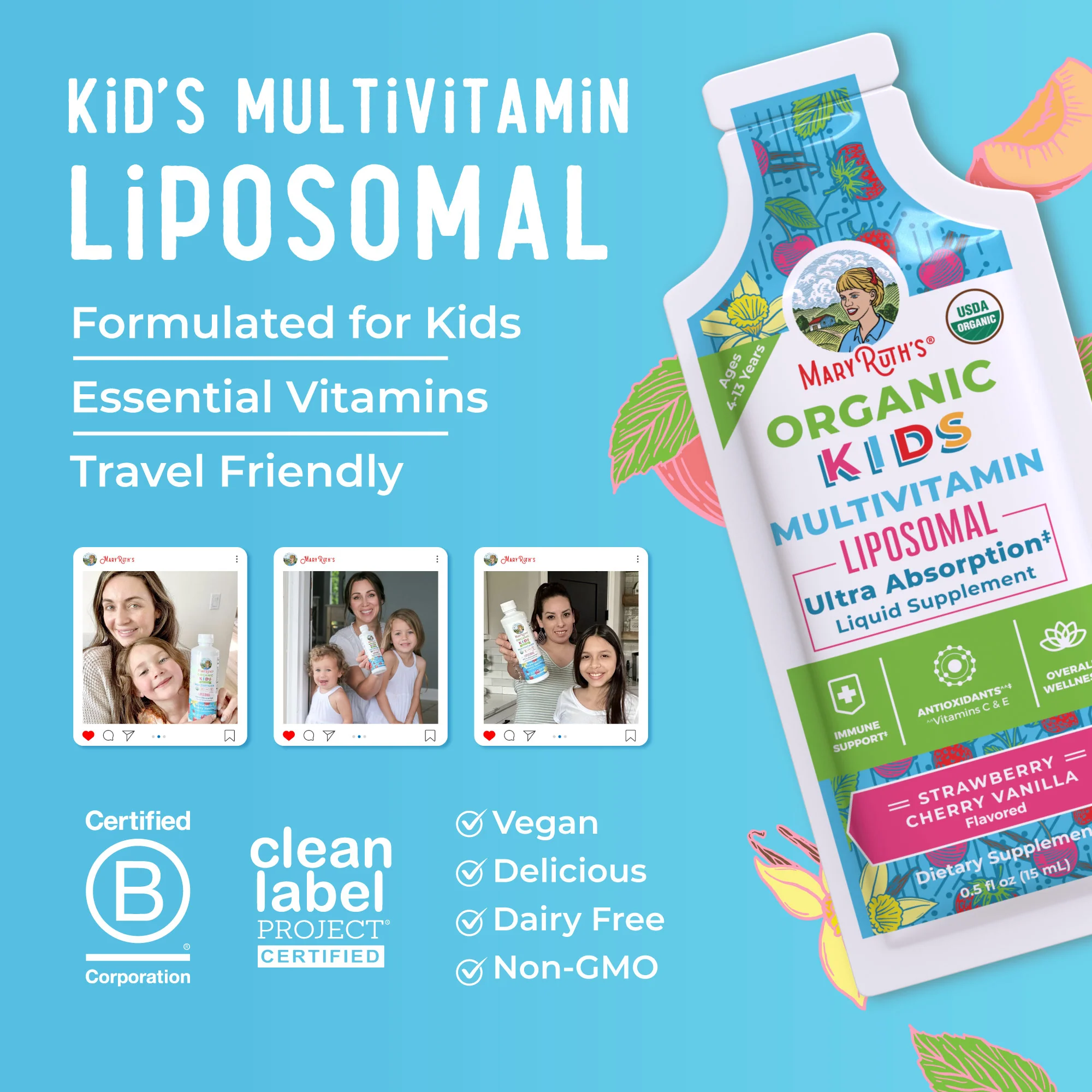 Kids Multivitamin Liposomal Pouches - Image 8