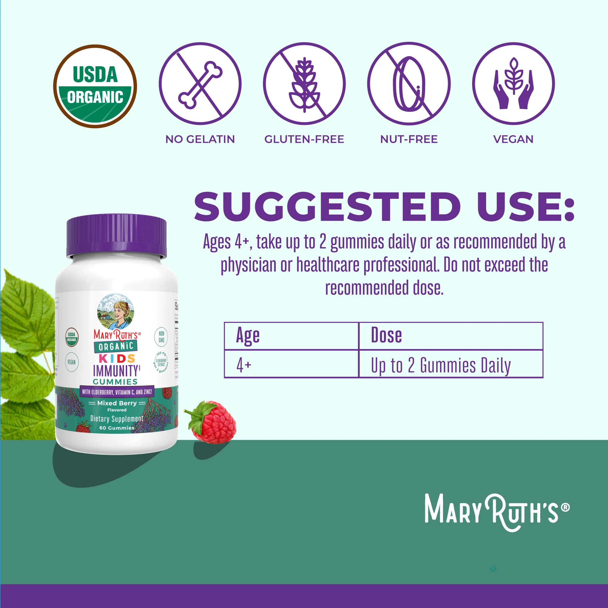 Organic Kids Immunity Gummies - Image 3