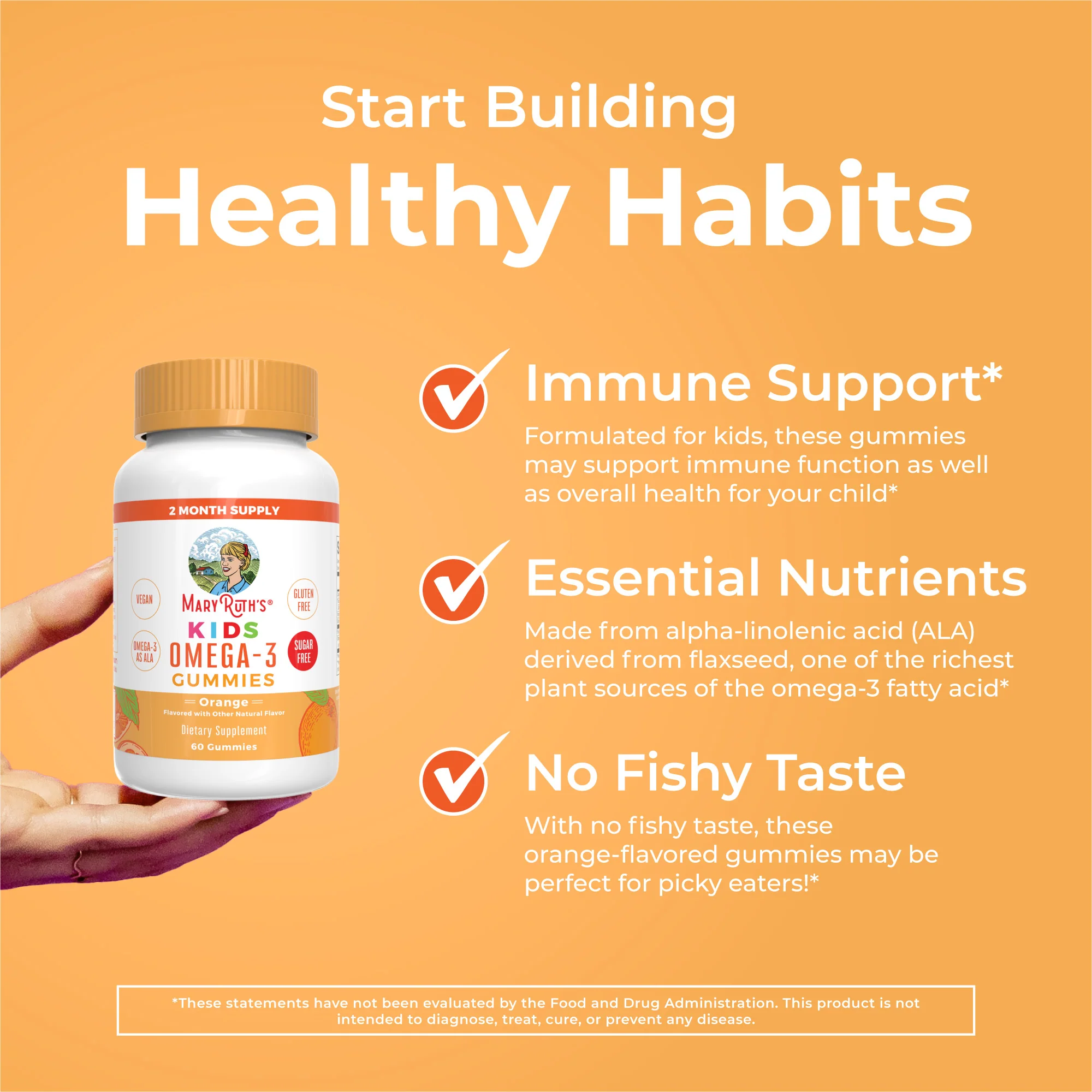 Vegan Kids Omega-3 Gummies - Image 5