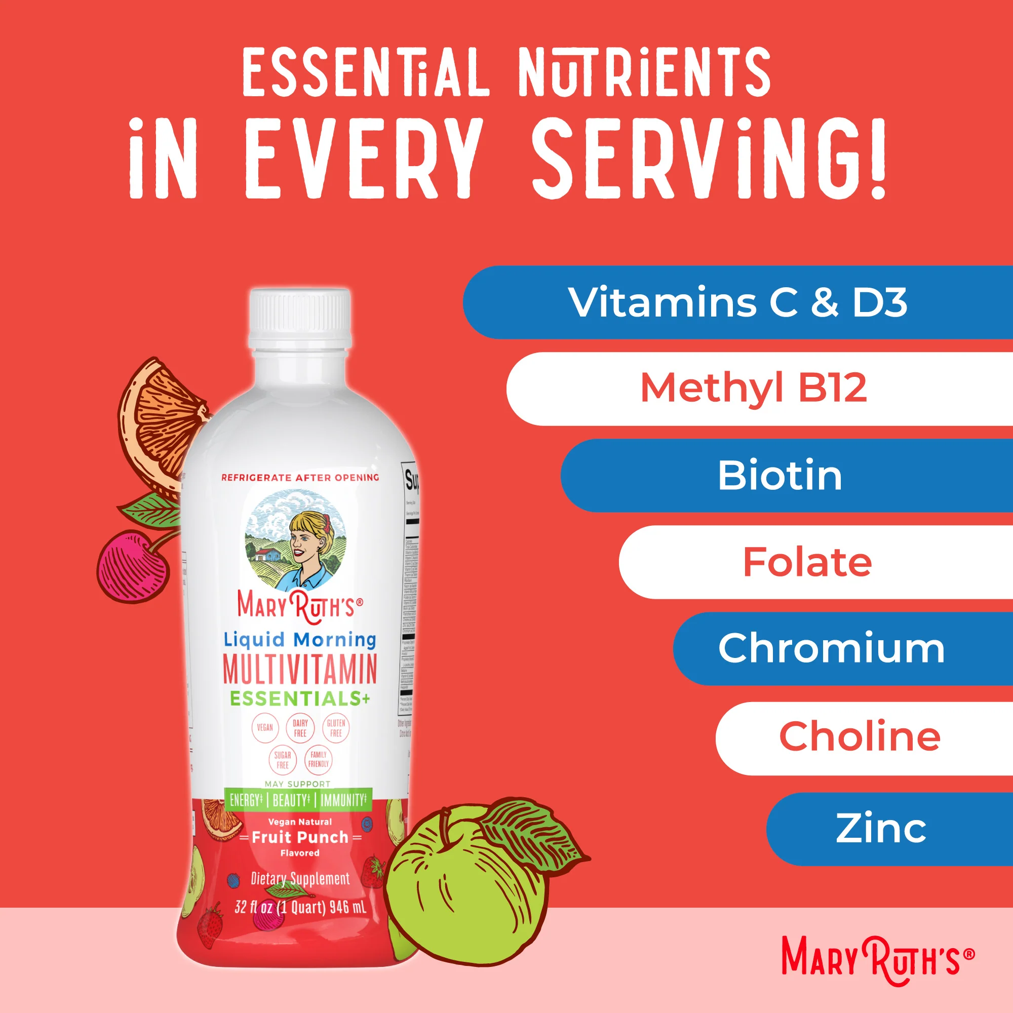 Liquid Morning Multivitamin Essentials+ - Image 7