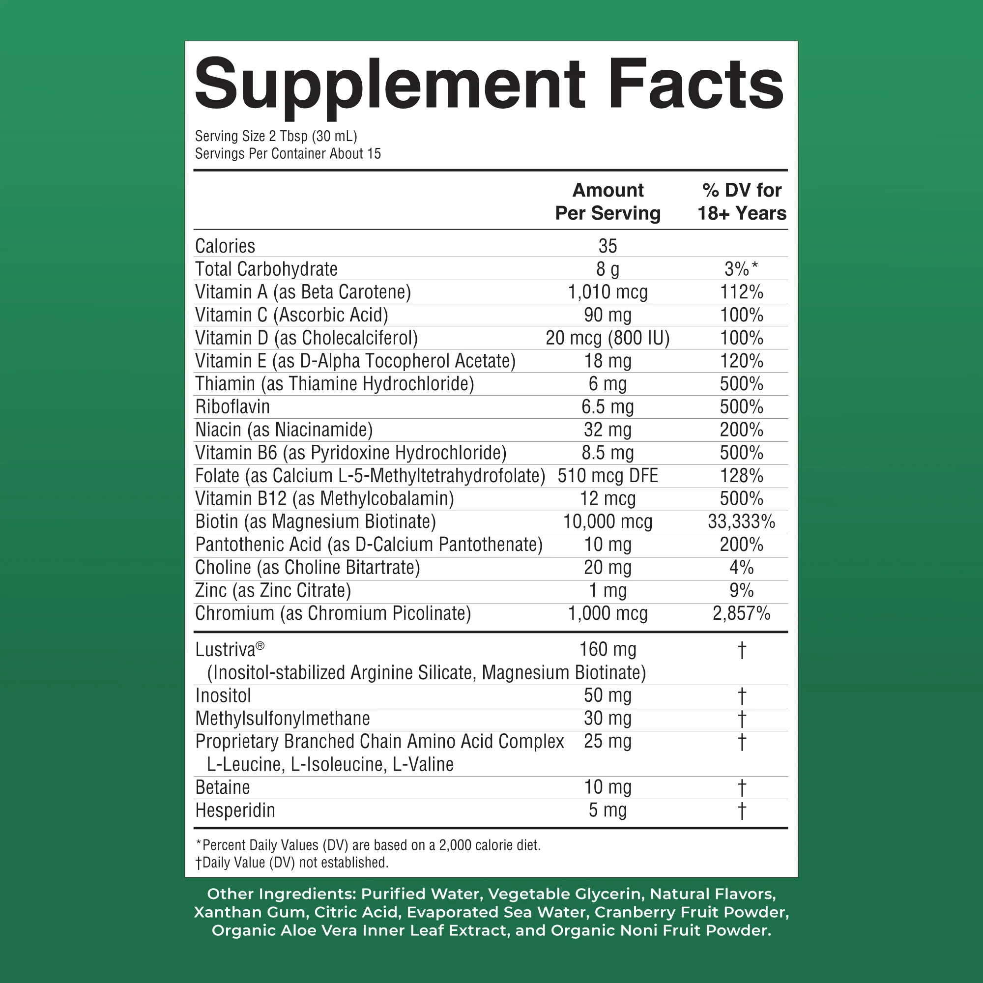 Liquid Morning Multivitamin + Hair Growth - Image 9
