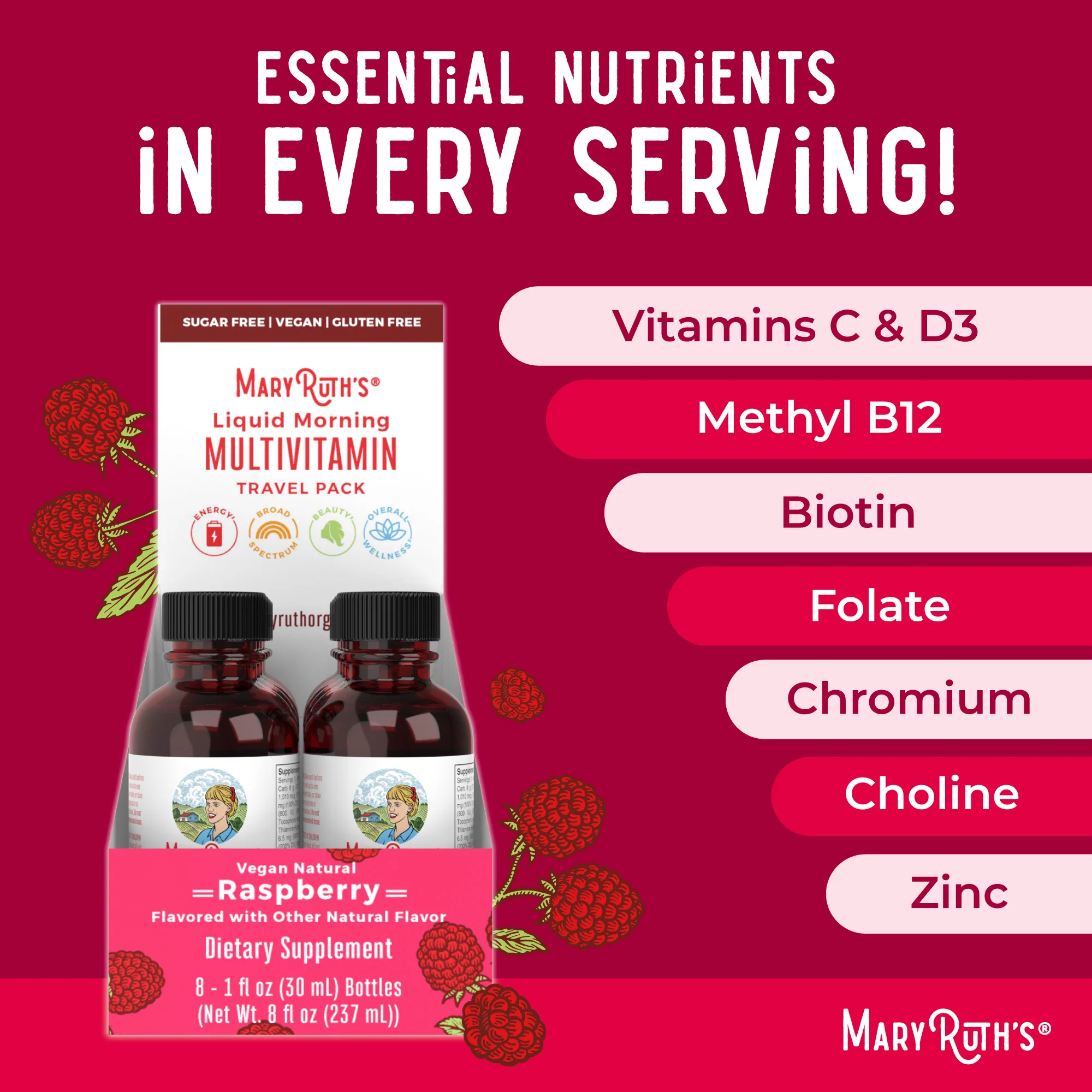 Liquid Morning Multivitamin Travel Pack - Image 7