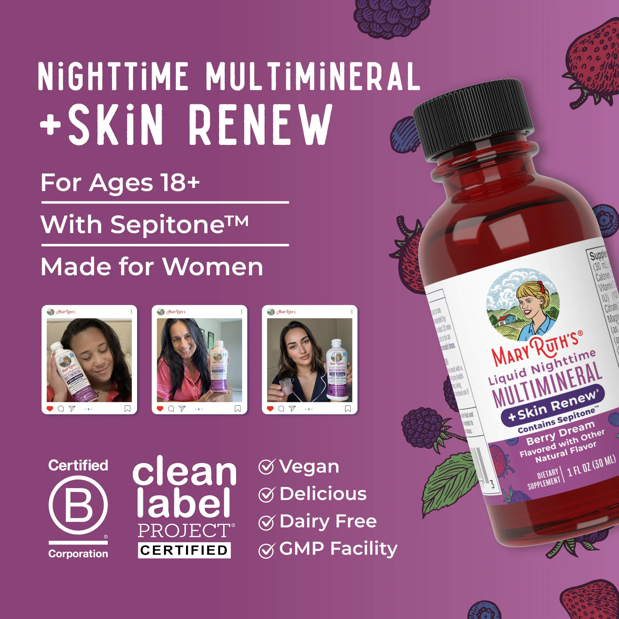 Liquid Nighttime Multimineral + Skin Renew Travel Pack - Image 8