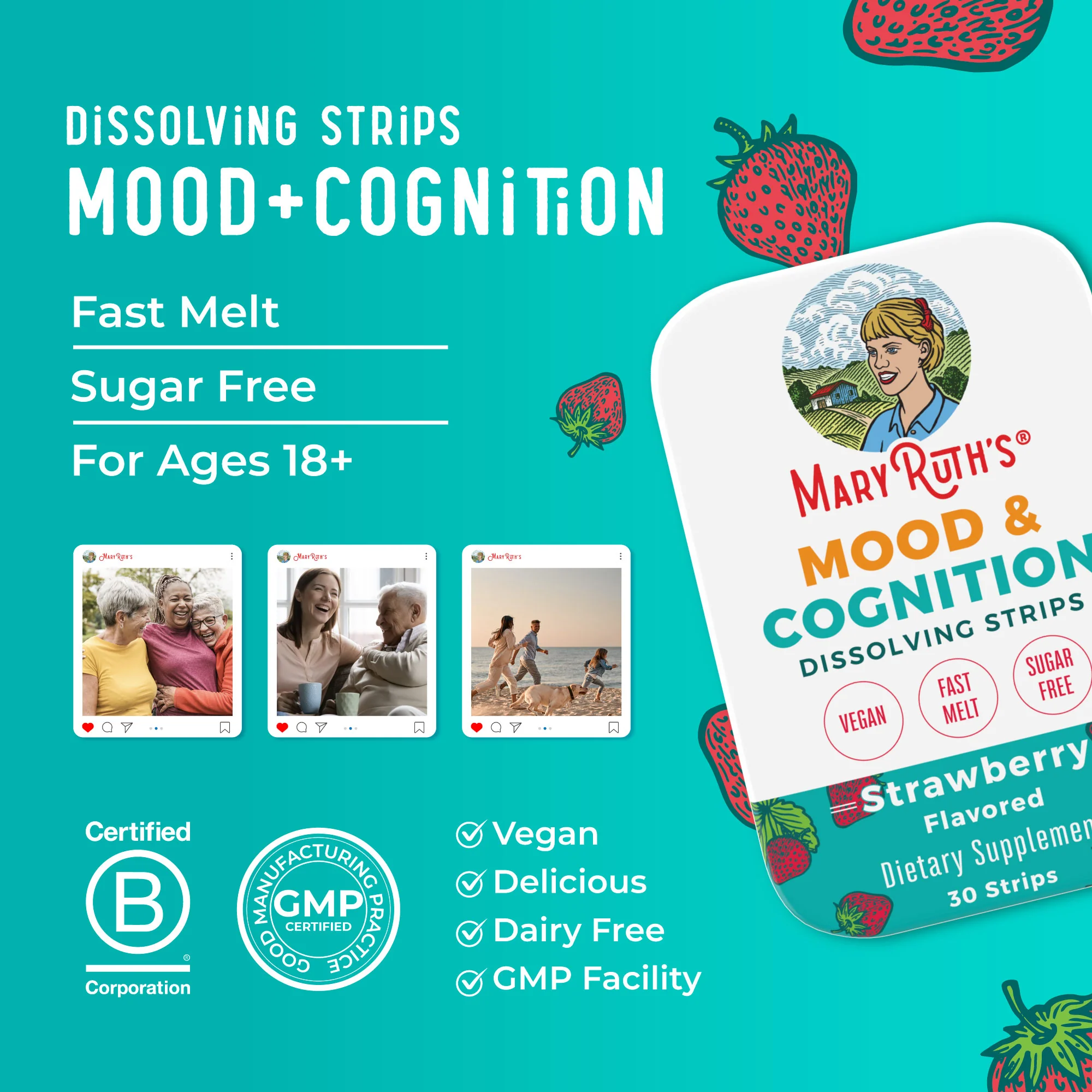 Mood & Cognition Dissolving Strips - Image 9