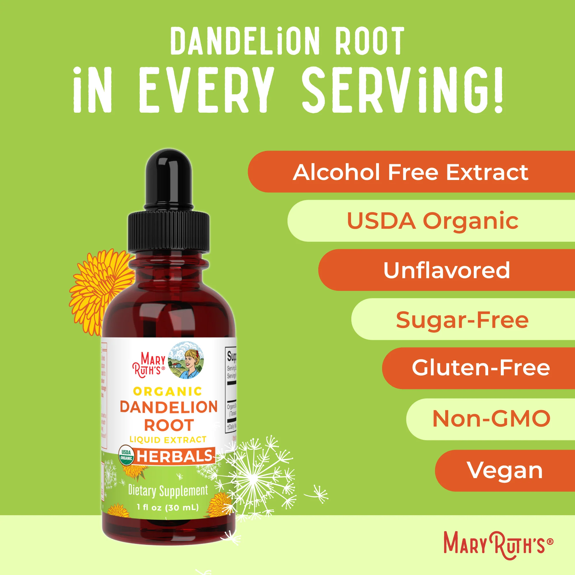 Organic Dandelion Root Liquid Extract - Image 7