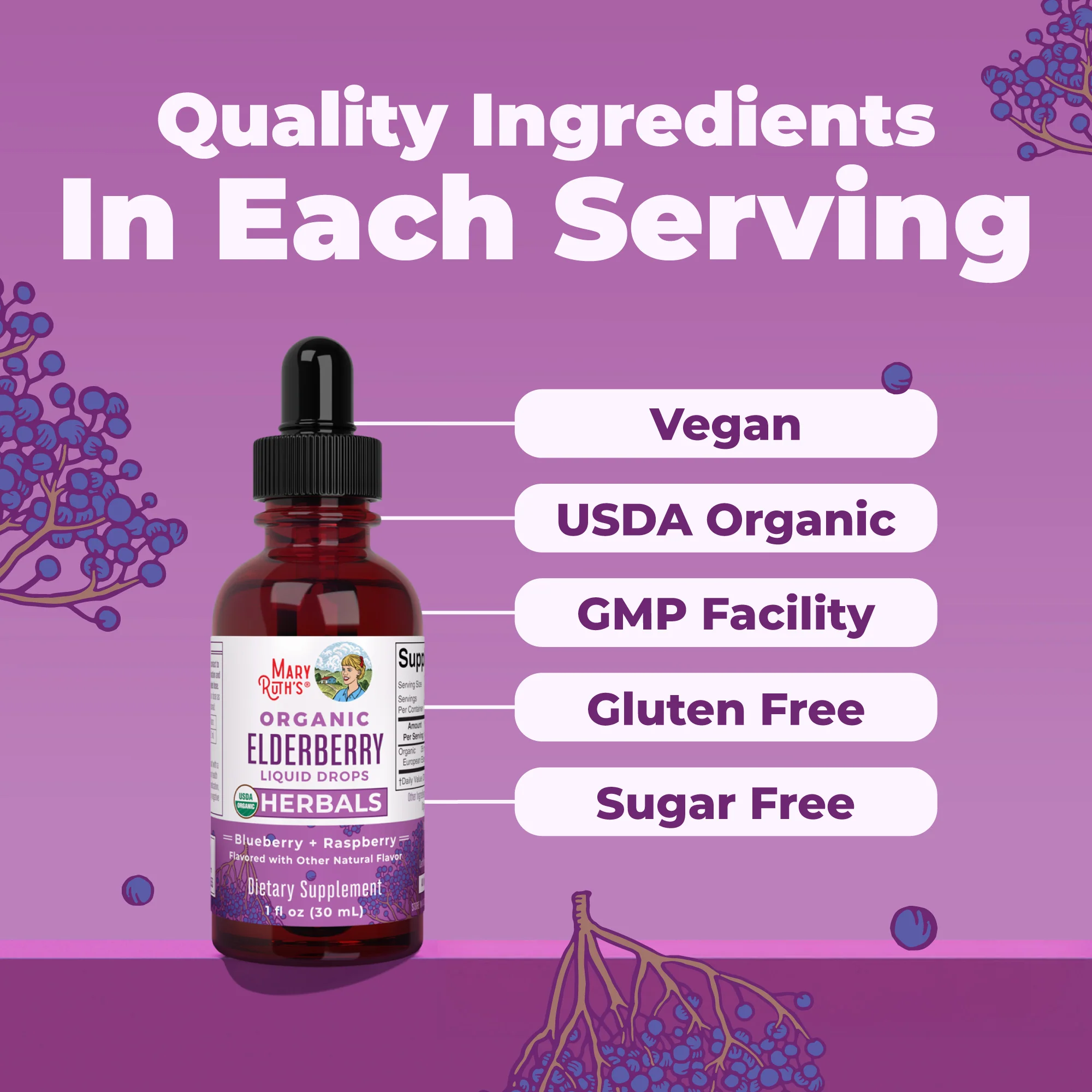 Organic Elderberry Liquid Drops - Image 4