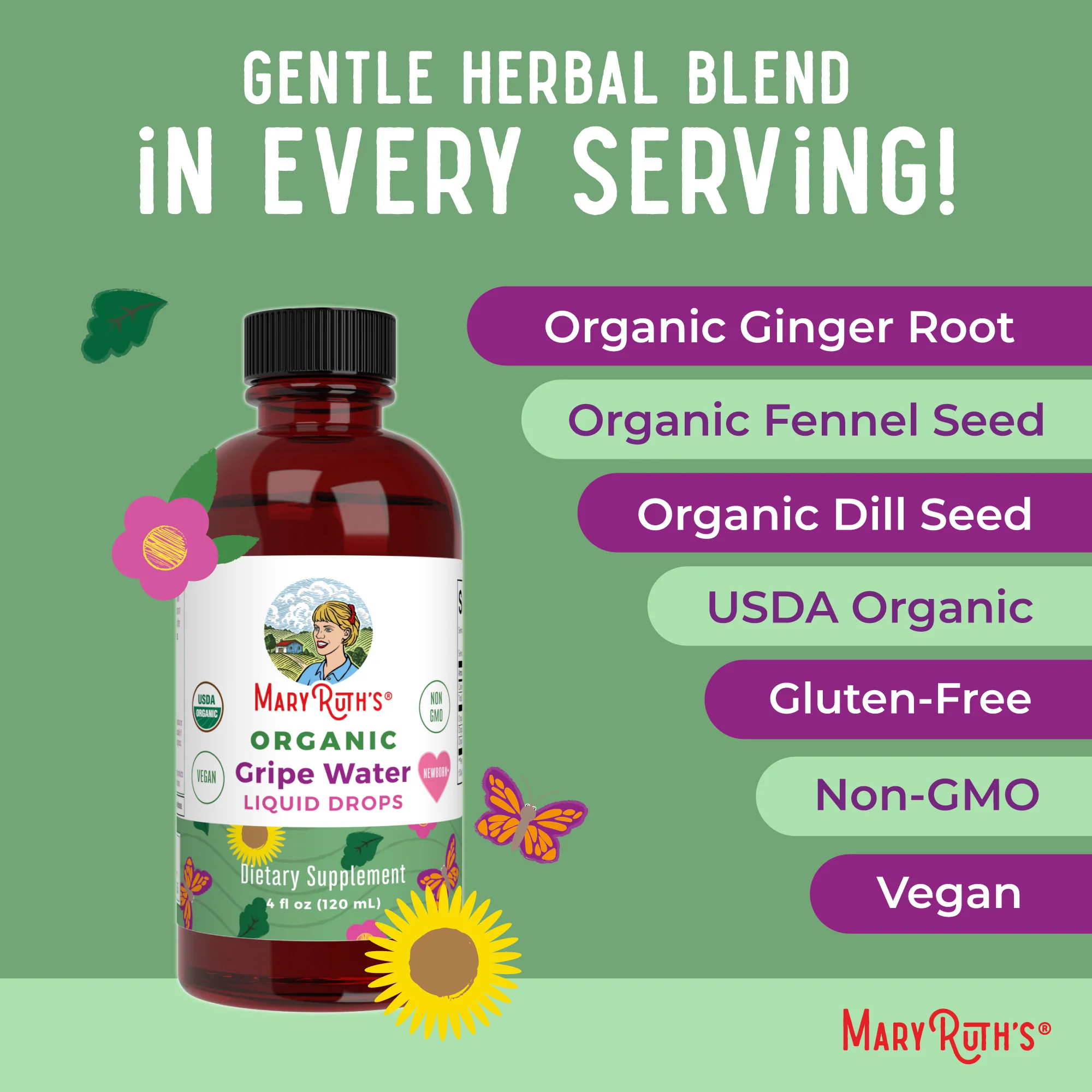 Organic Gripe Water Liquid Drops - Image 7