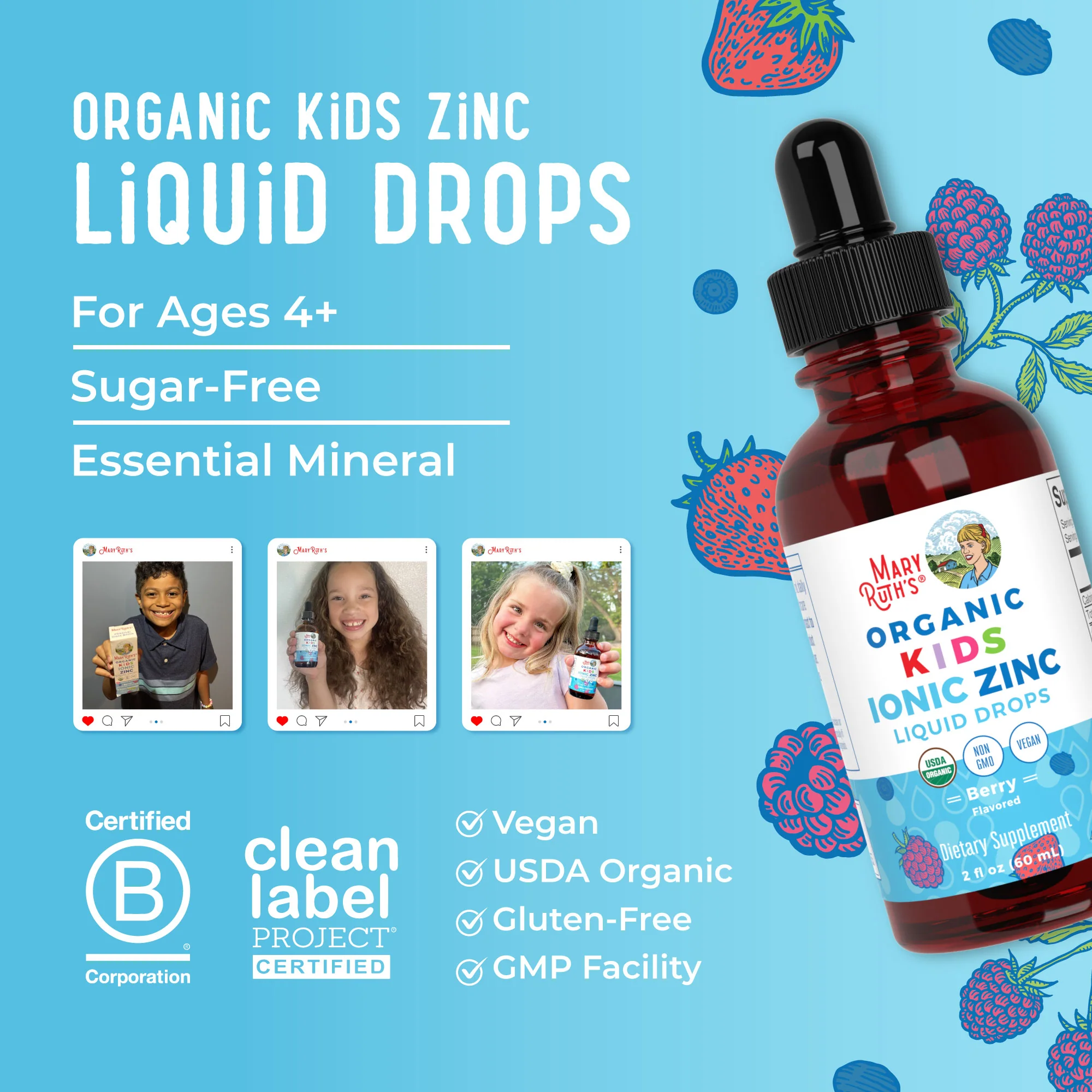 Organic Kids Ionic Zinc Liquid Drops - Image 8