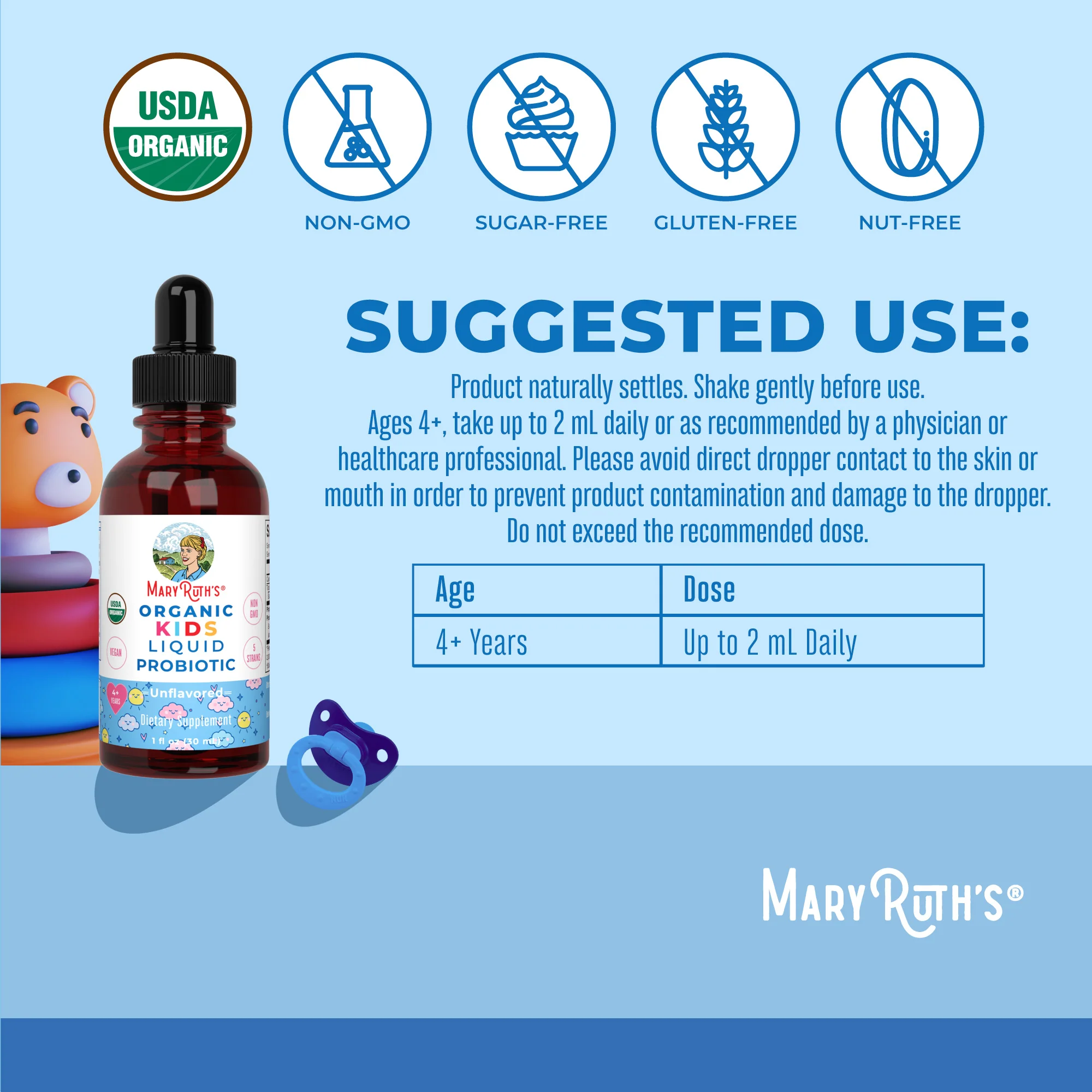Organic Kids Liquid Probiotic - Image 3