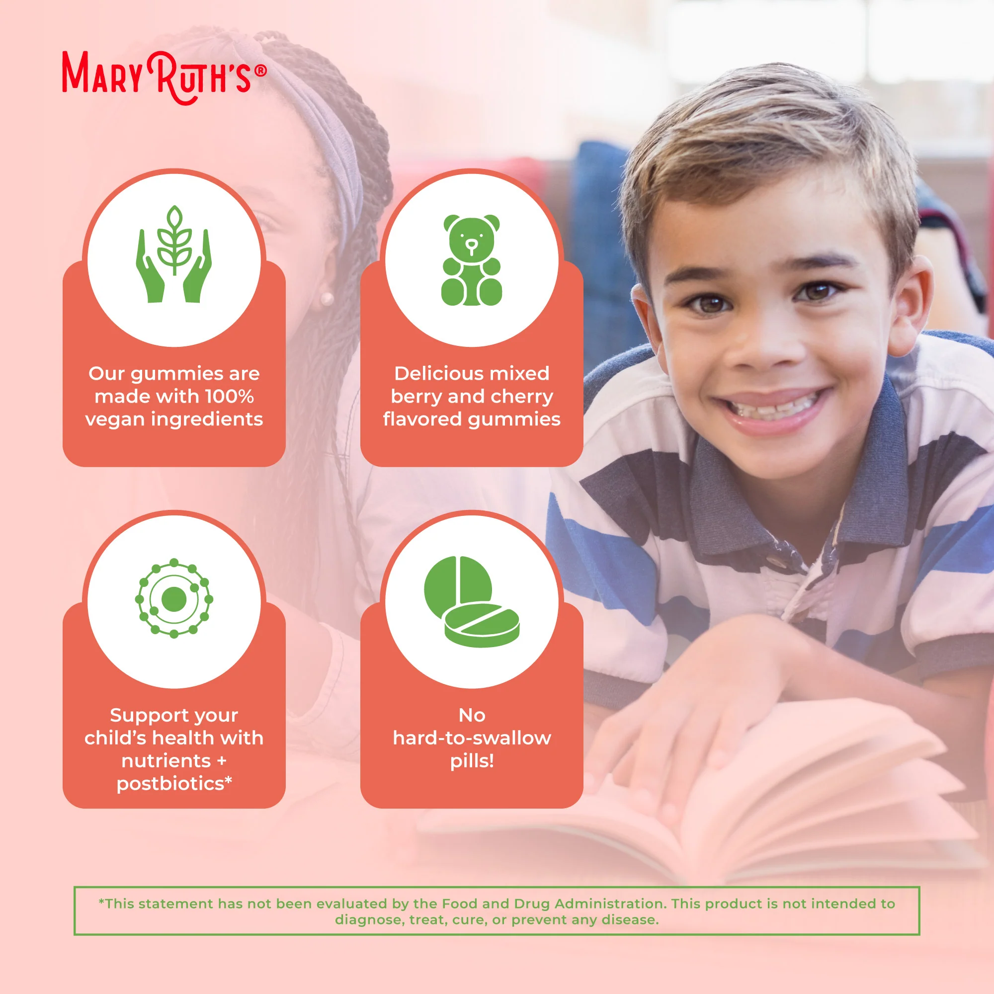 Organic Kids Multivitamin + Postbiotics Gummies - Image 6