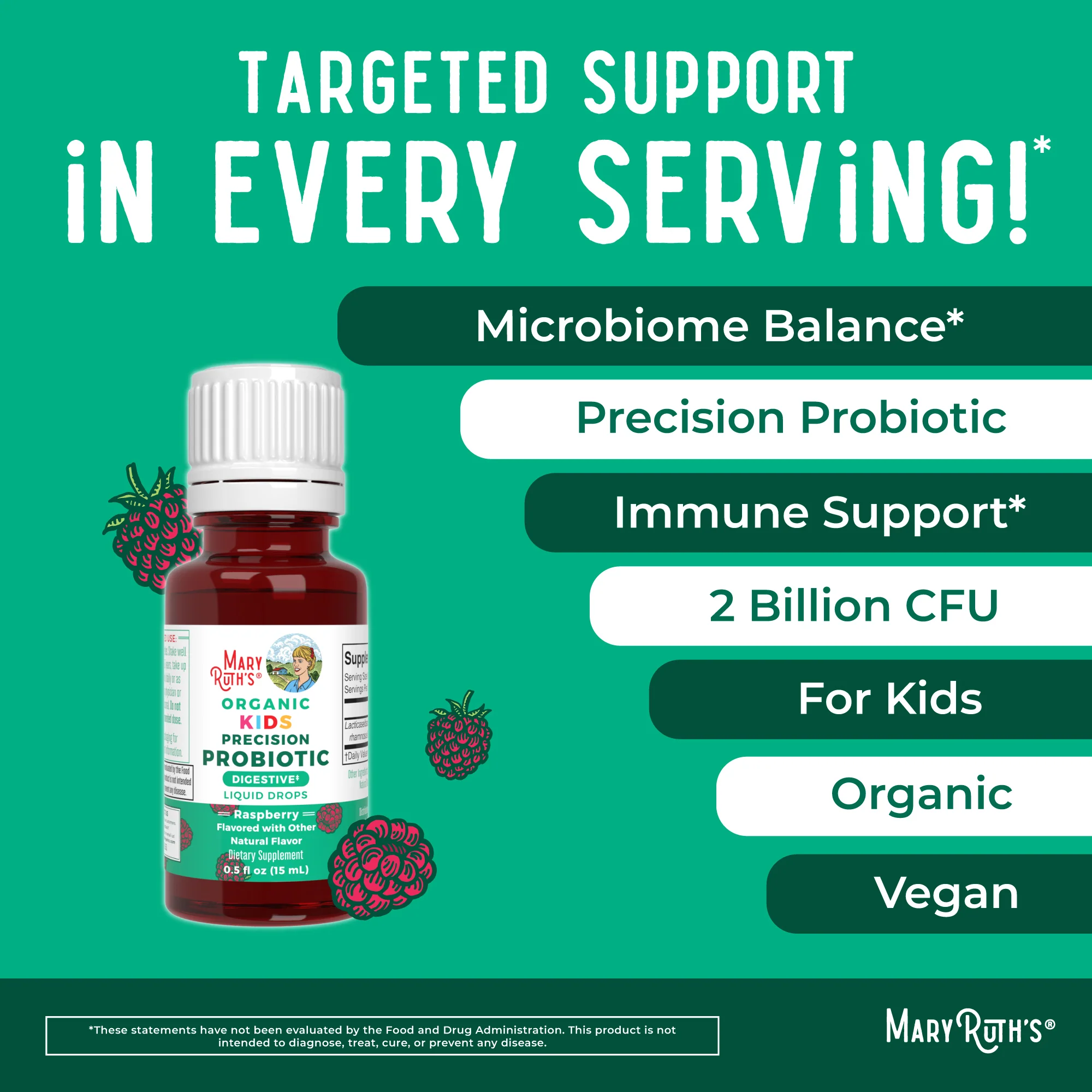 Organic Kids Precision Probiotic Digestive Liquid Drops - Image 5