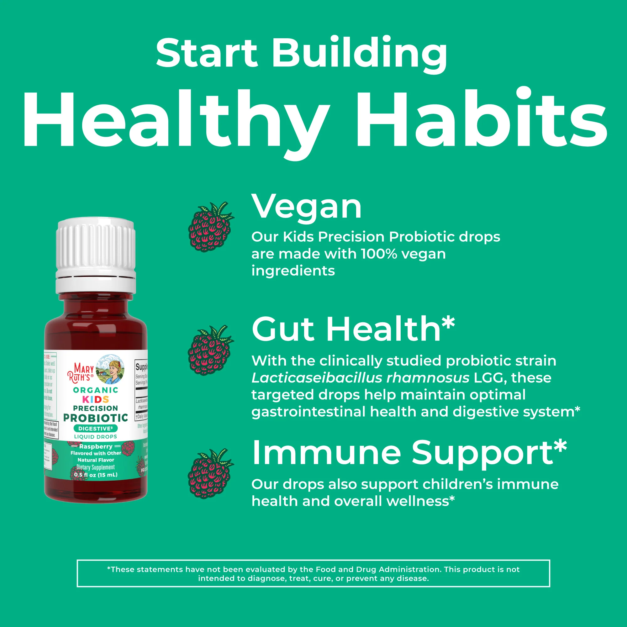 Organic Kids Precision Probiotic Digestive Liquid Drops - Image 7