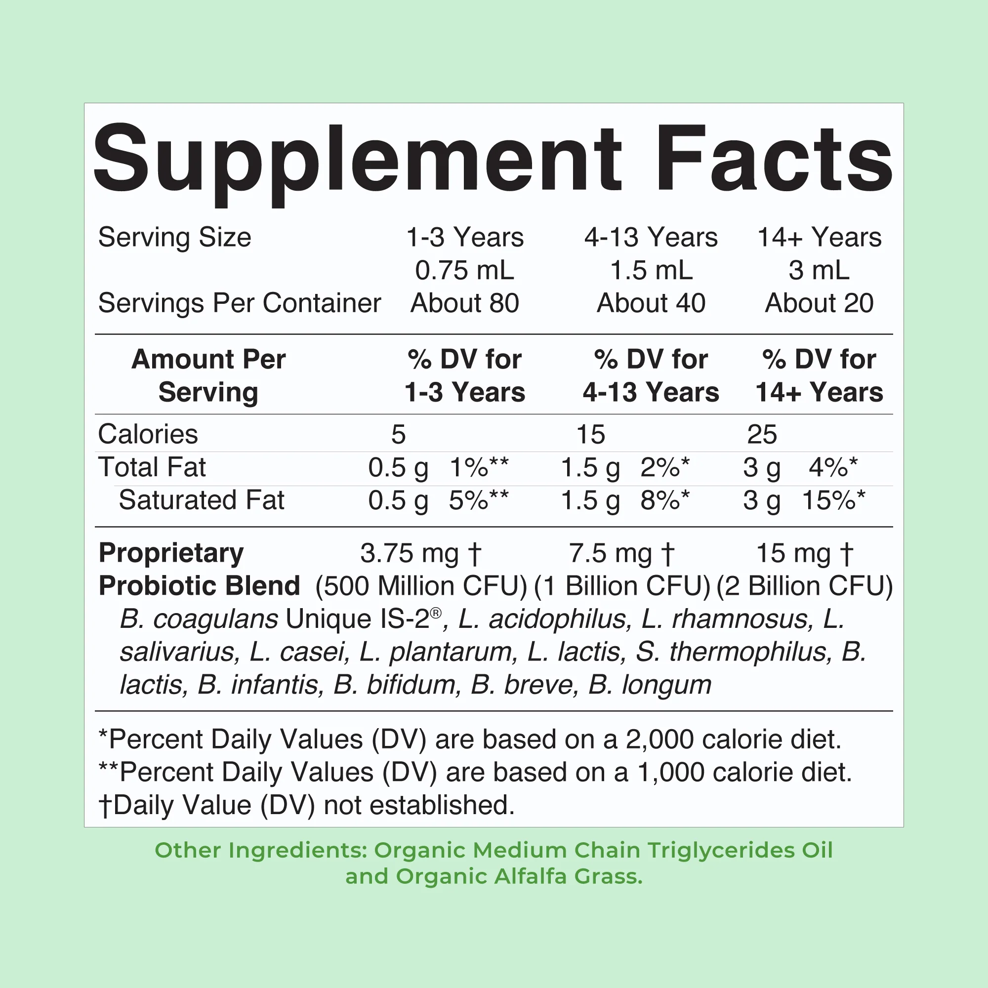 Organic Liquid Probiotic Travel Size - Image 9