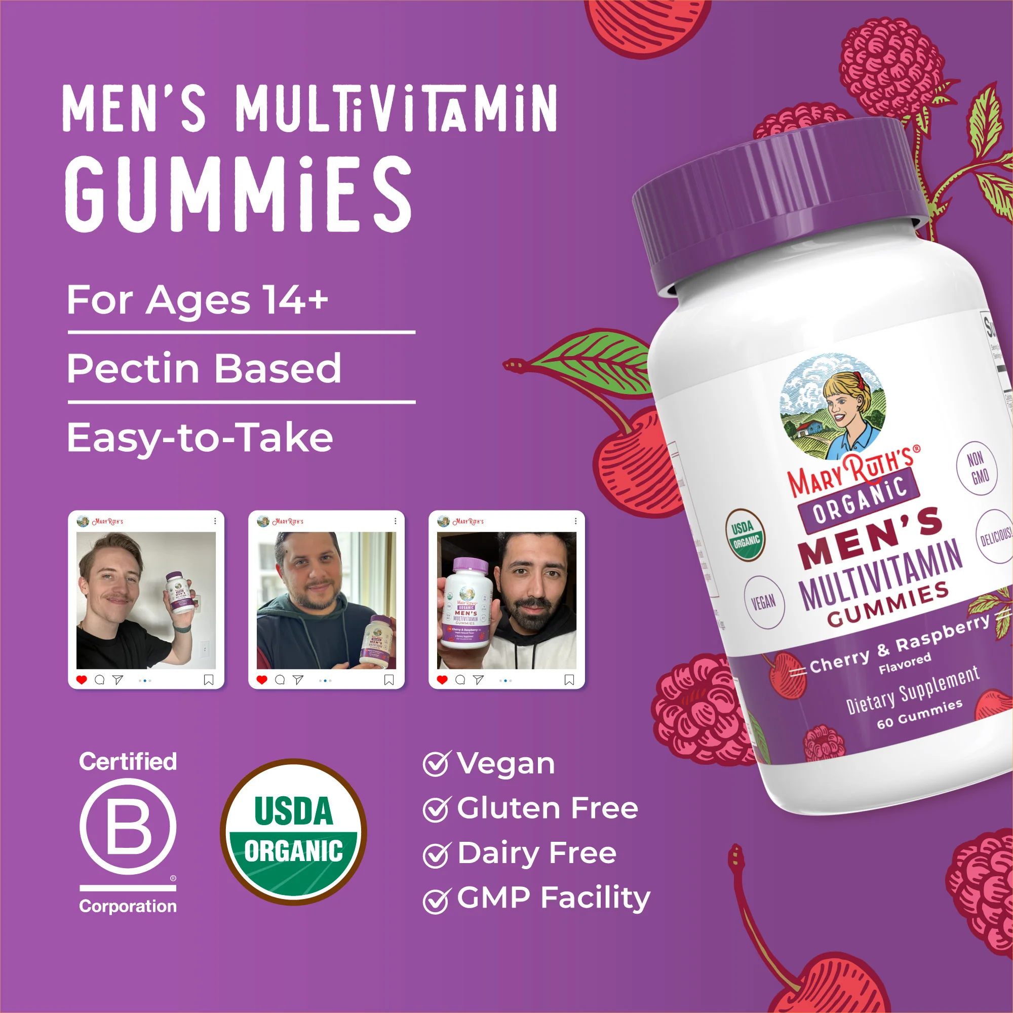 Organic Men’s Multivitamin Gummies - Image 8