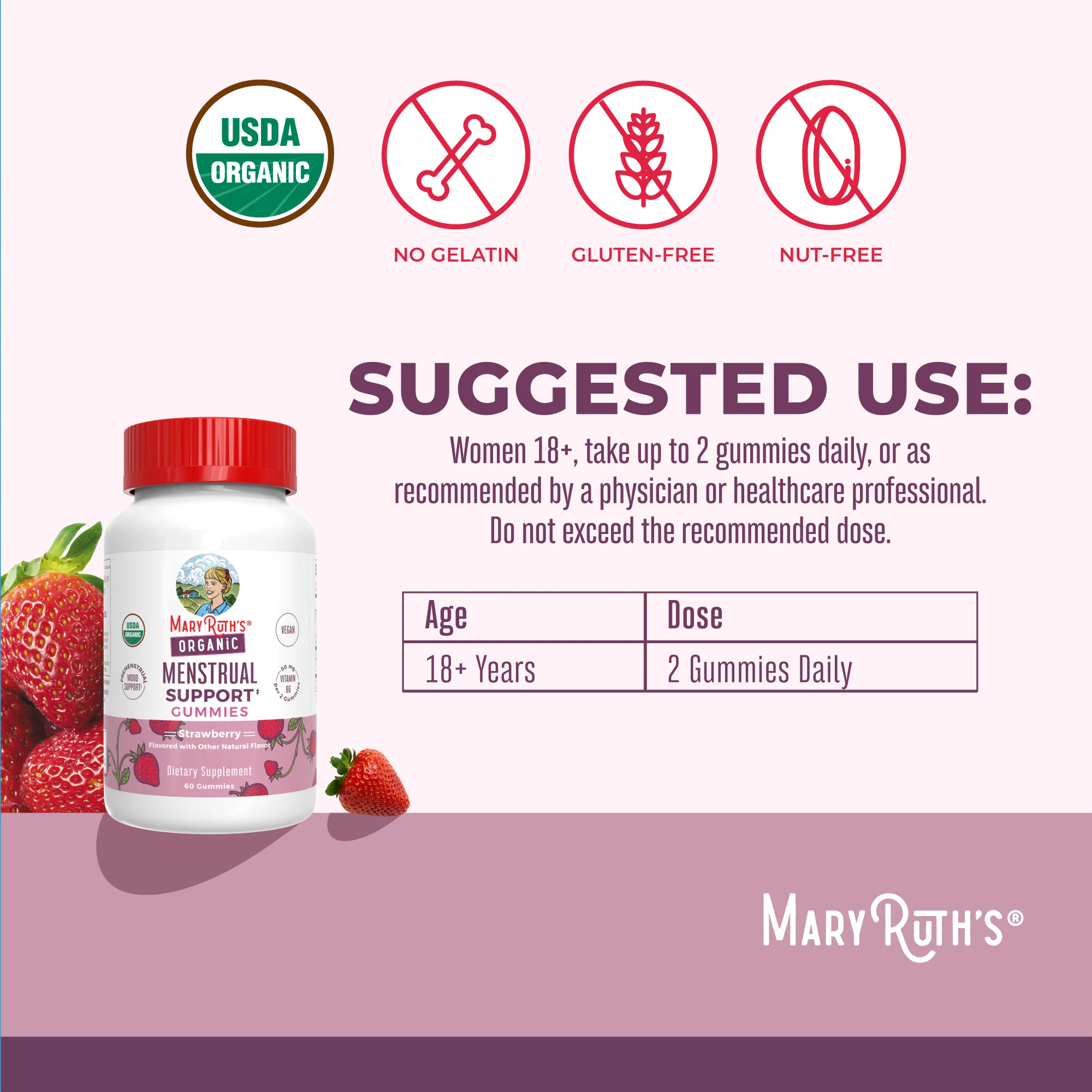 Organic Menstrual Support Gummies - Image 3