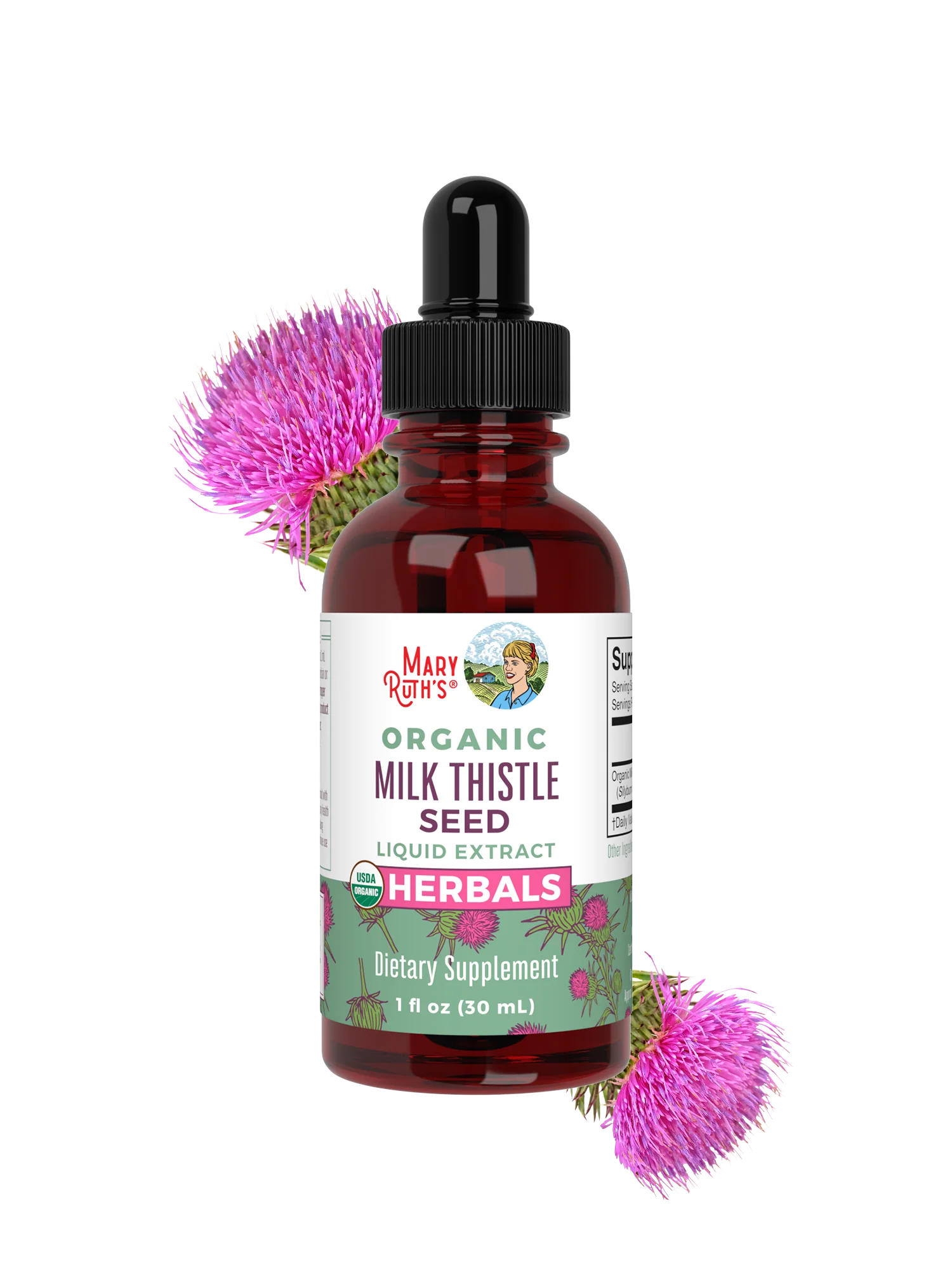 Organic Milk Thistle Seed Liquid Drops