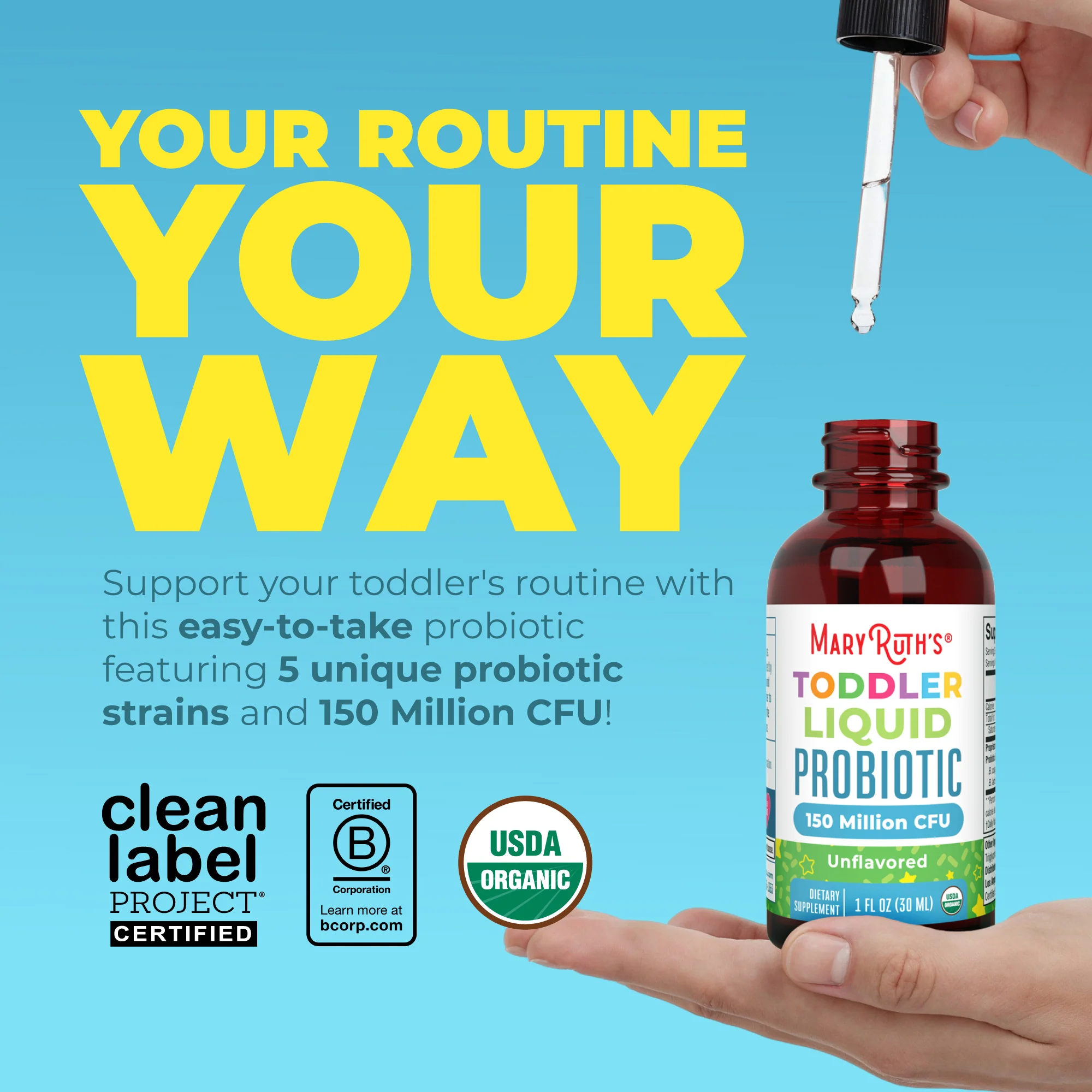 Organic Toddler Liquid Probiotic - Image 2