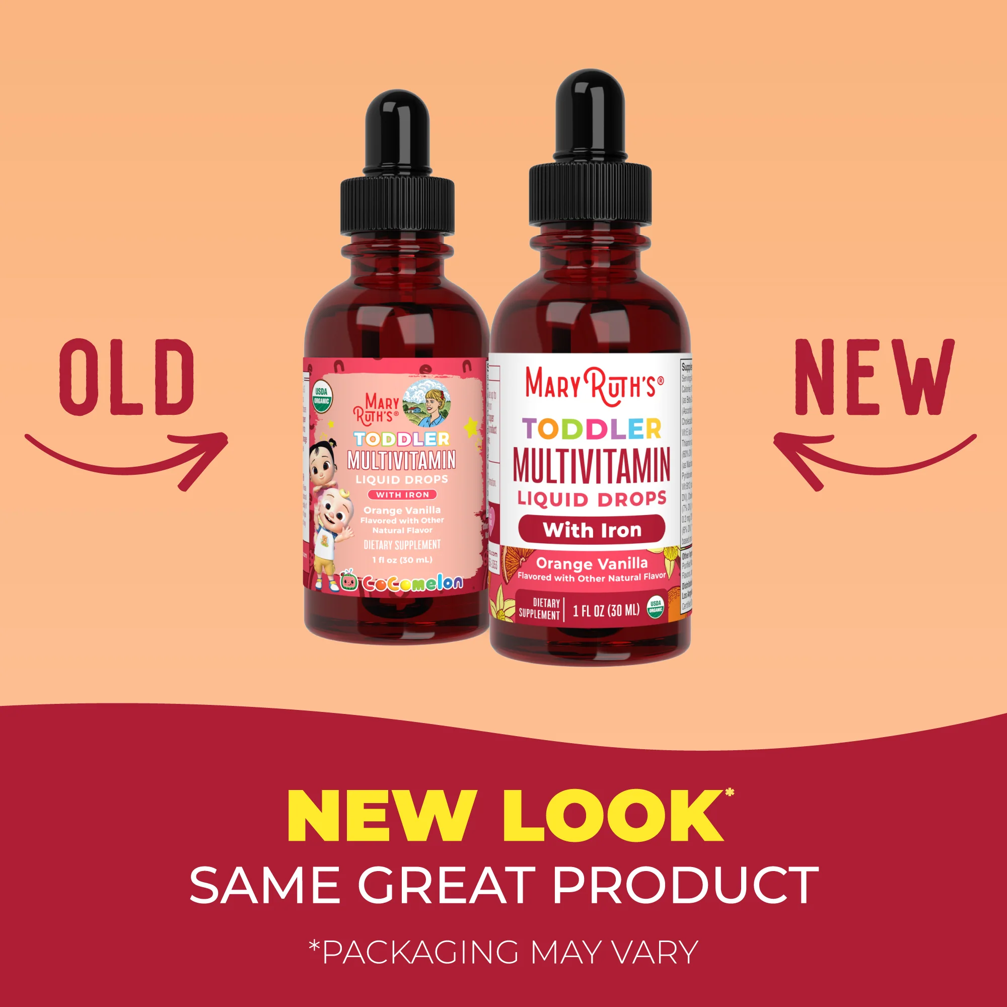 Organic Toddler Multivitamin Liquid Drops With Iron - Image 3