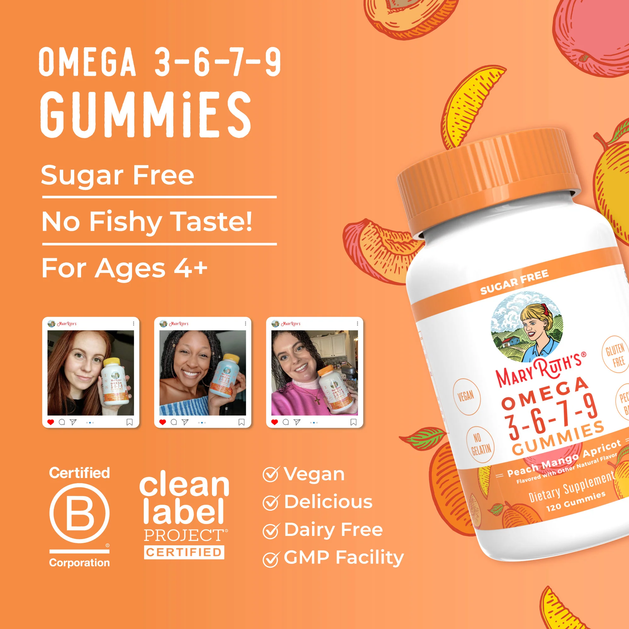 Omega 3-6-7-9 Gummies - Image 8
