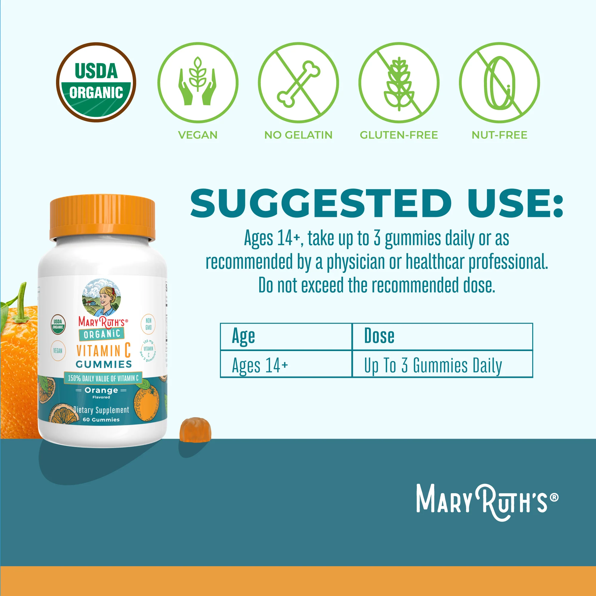 Organic Vitamin C Gummies - Image 3