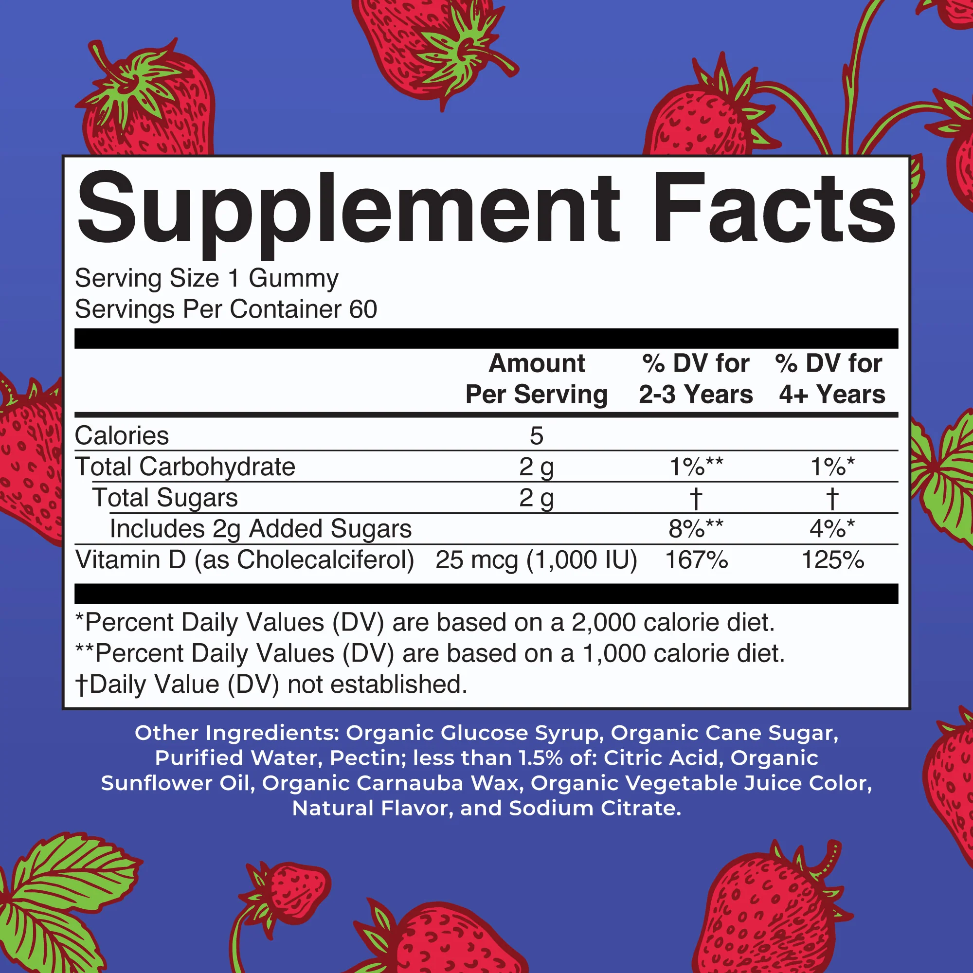 Organic Vitamin D3 Gummies - Image 2