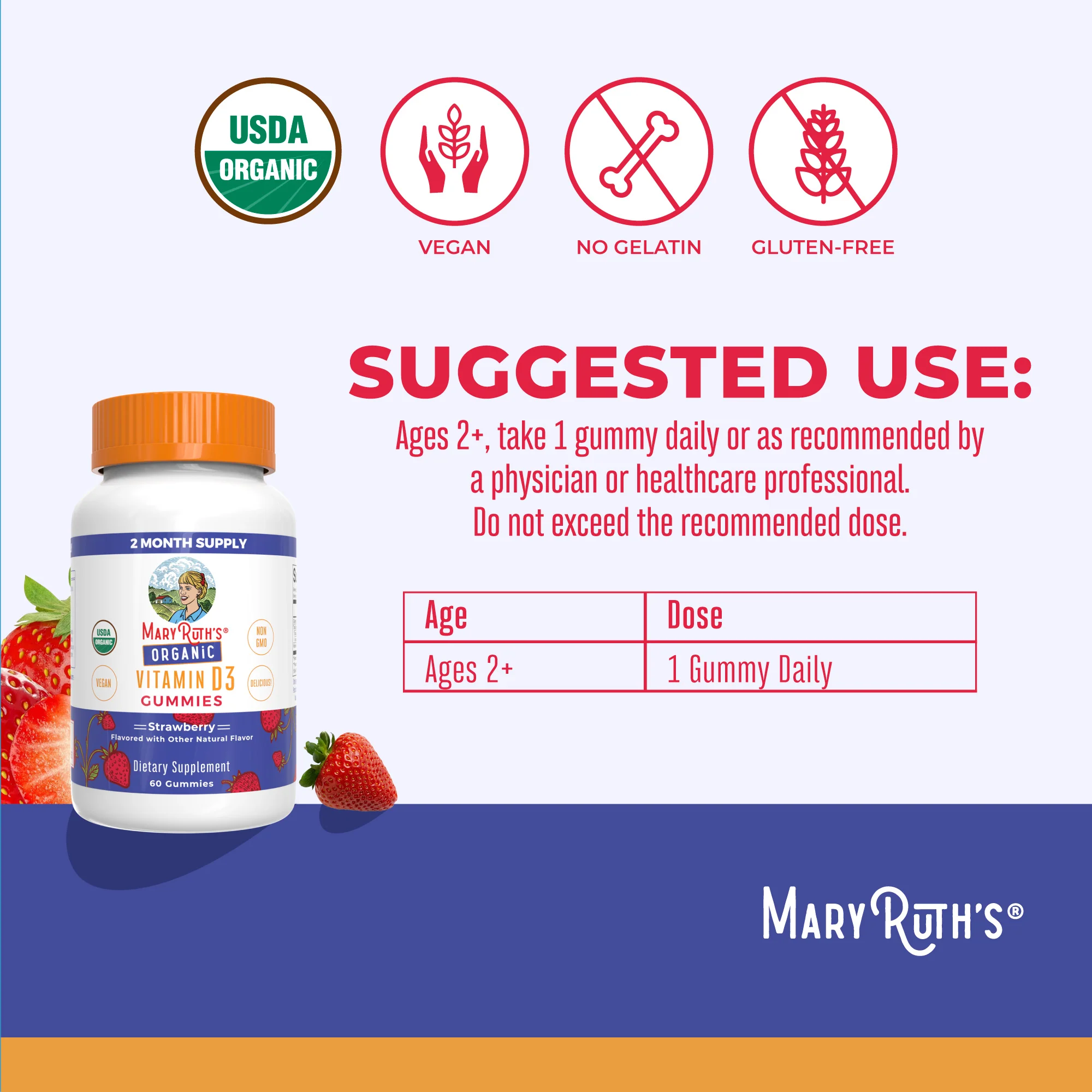 Organic Vitamin D3 Gummies - Image 3