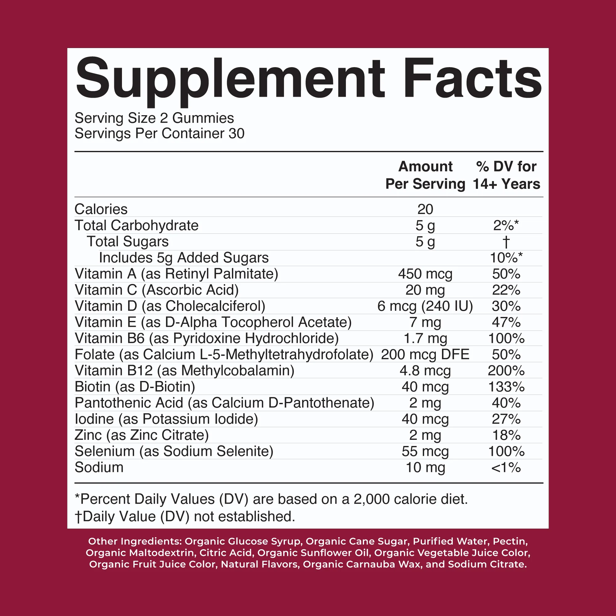 Organic Women's Multivitamin Gummies - Image 9