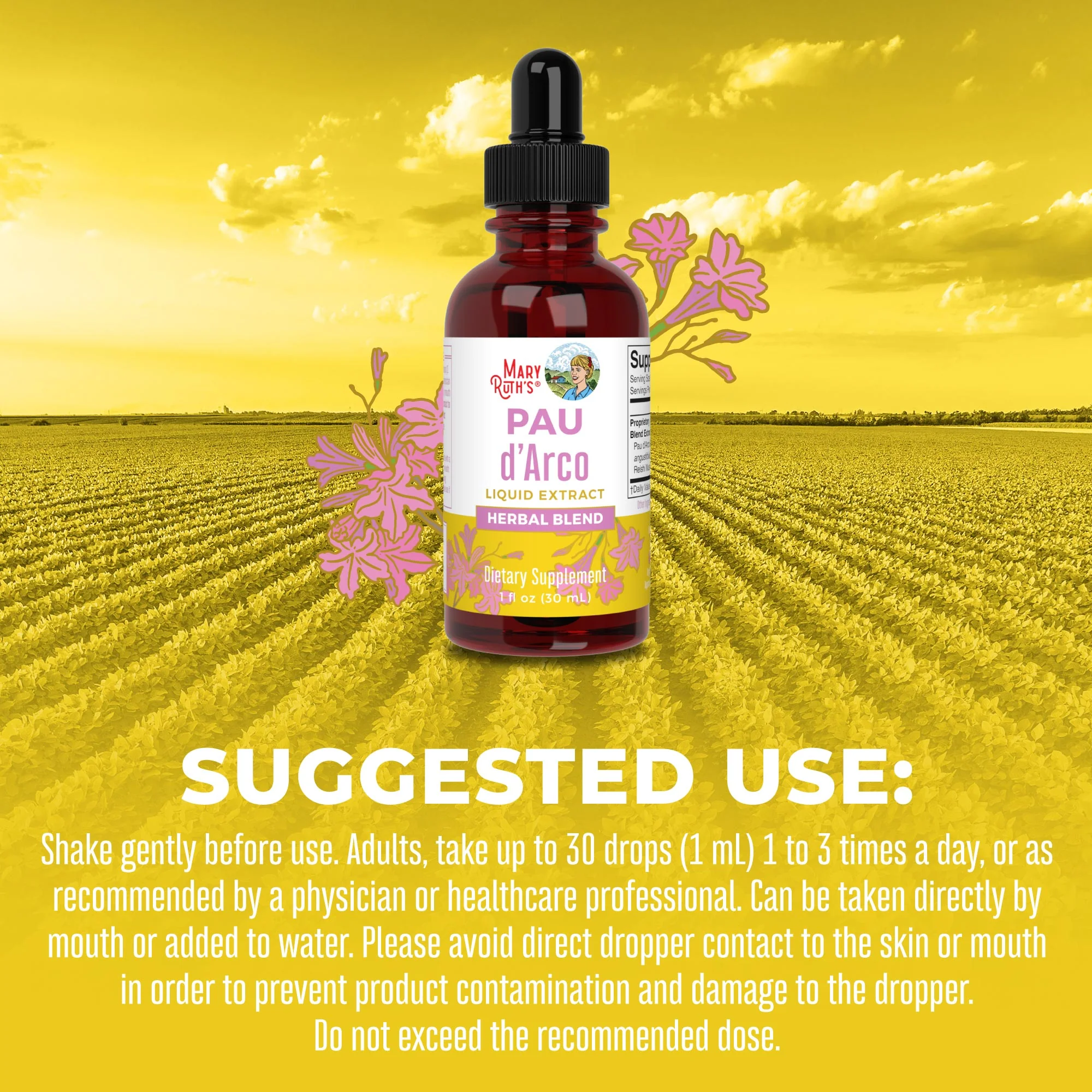 Pau d’Arco Herbal Blend Liquid Drops - Image 3