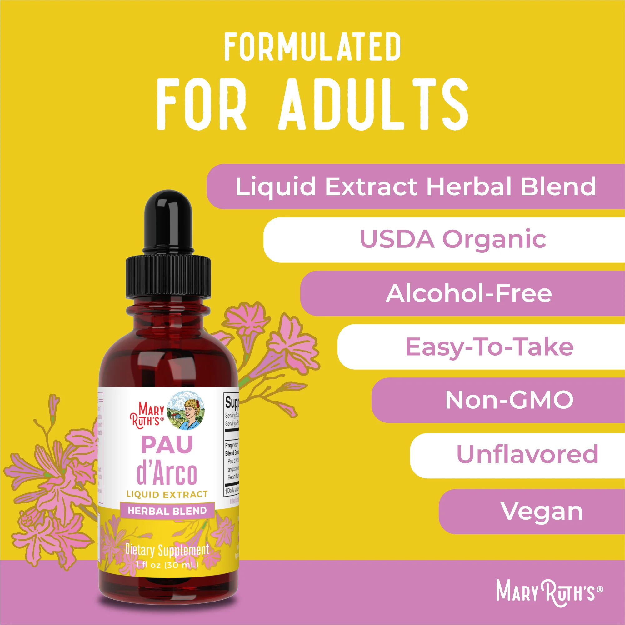 Pau d’Arco Herbal Blend Liquid Drops - Image 5