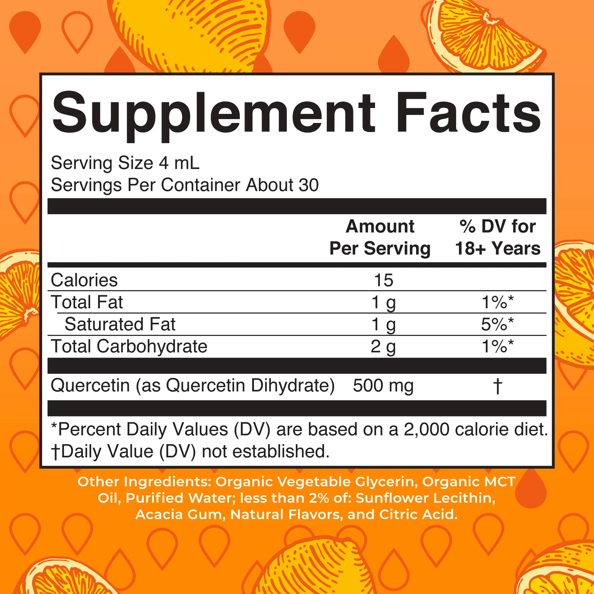 Quercetin Liquid Drops - Image 2