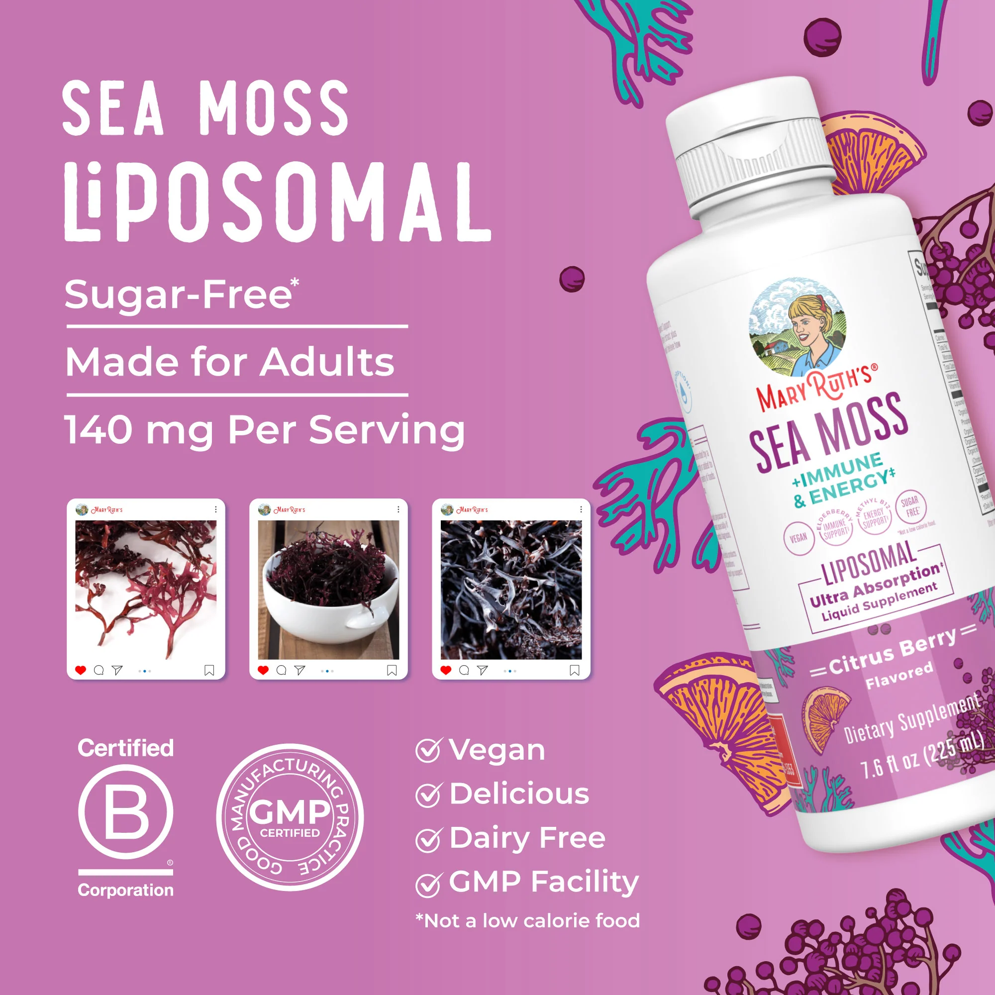 Sea Moss + Immune & Energy Liposomal - Image 5