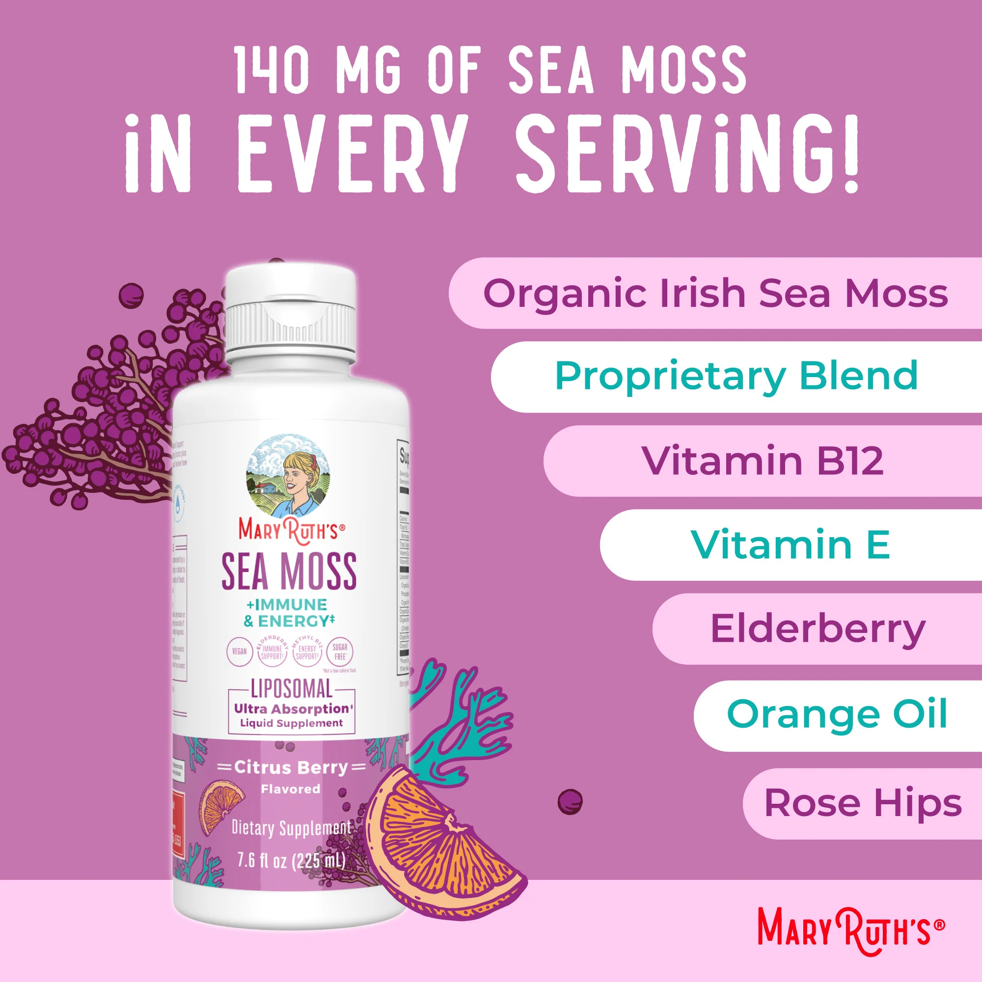 Sea Moss + Immune & Energy Liposomal - Image 7
