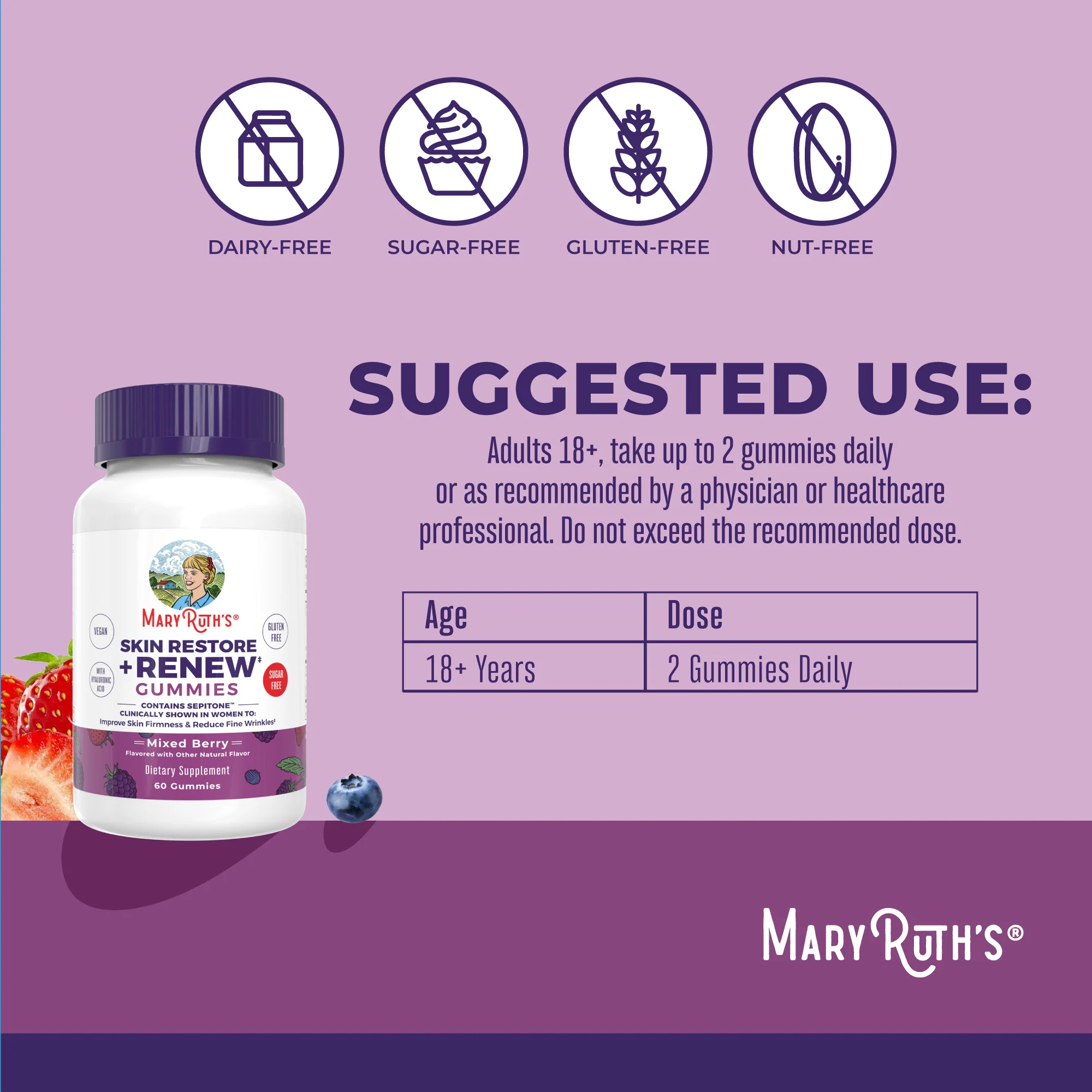 Skin Restore + Renew Gummies - Image 3