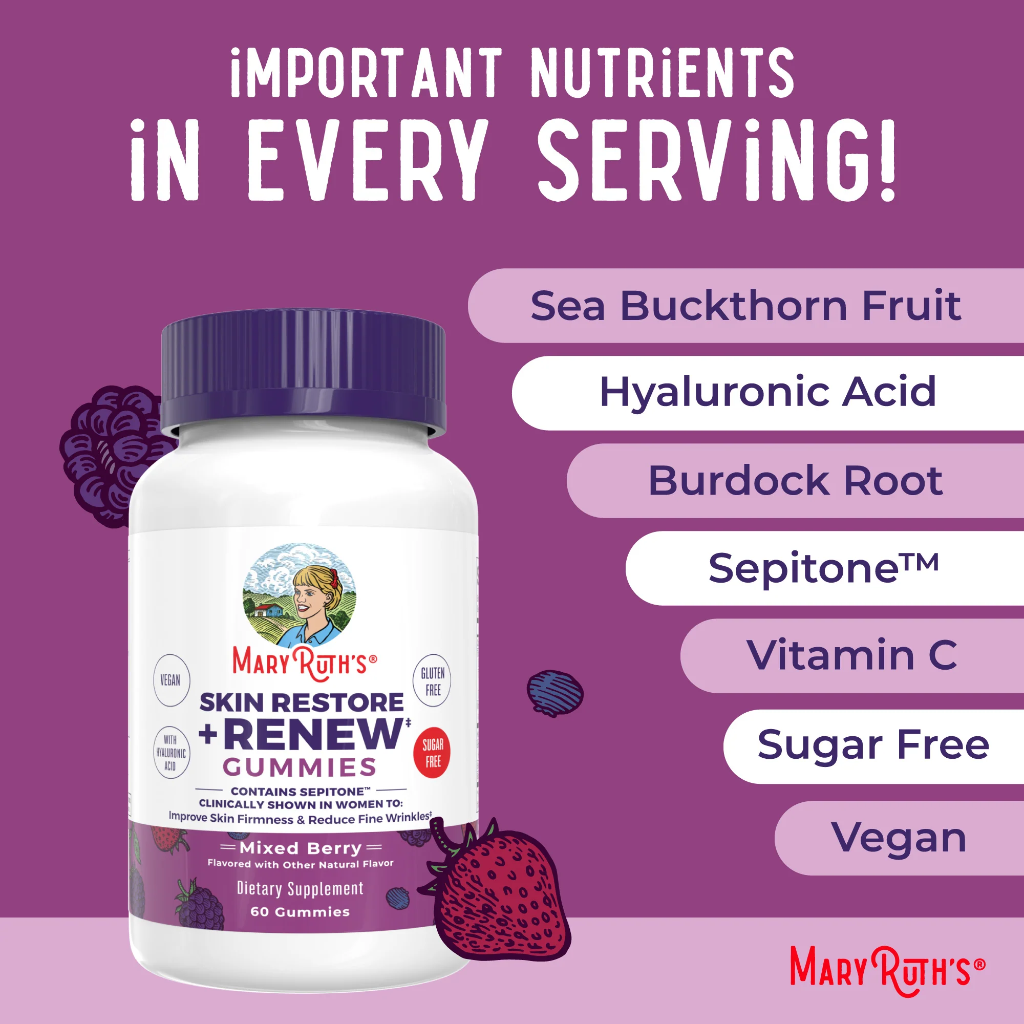 Skin Restore + Renew Gummies - Image 7