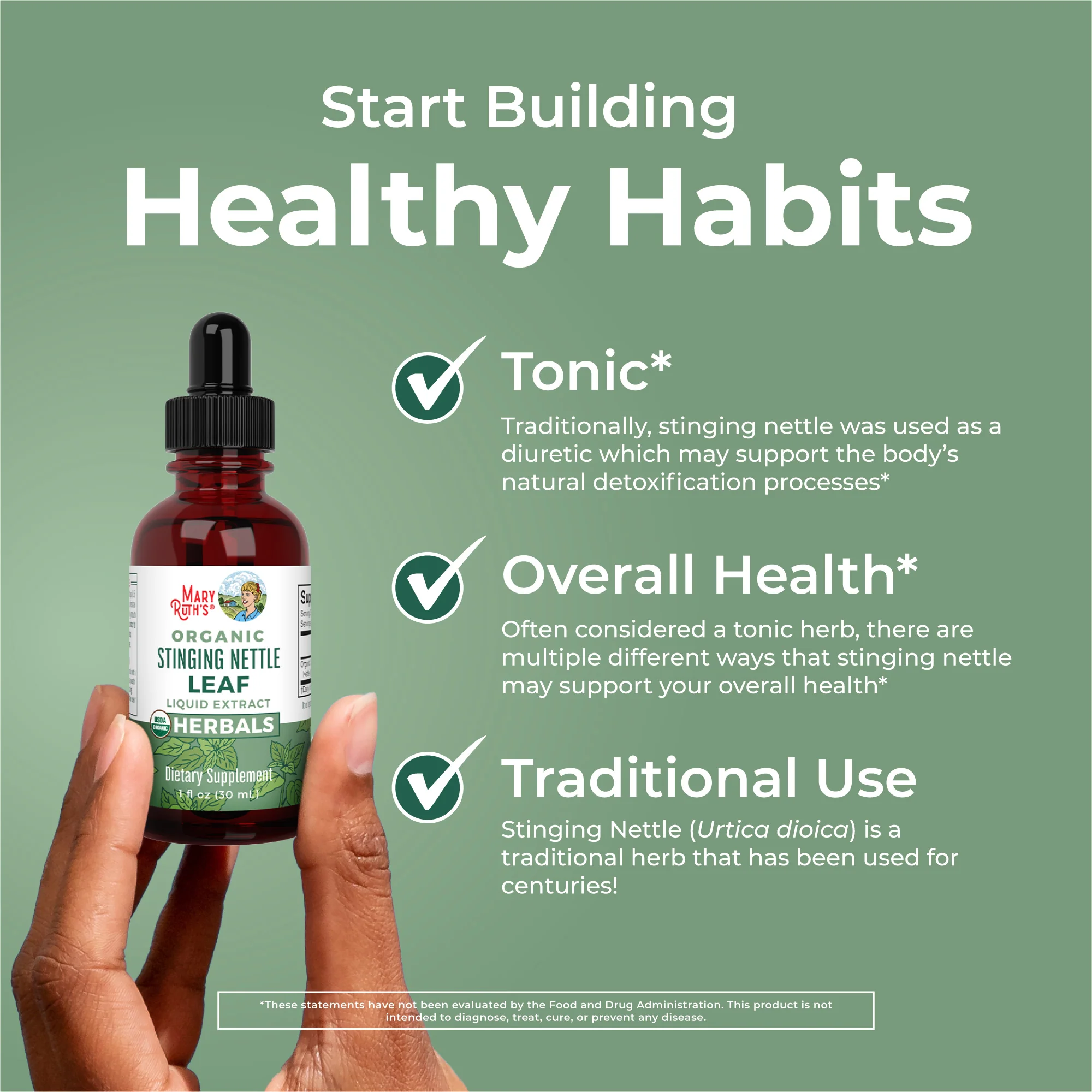 Organic Stinging Nettle Leaf Liquid Drops - Image 5