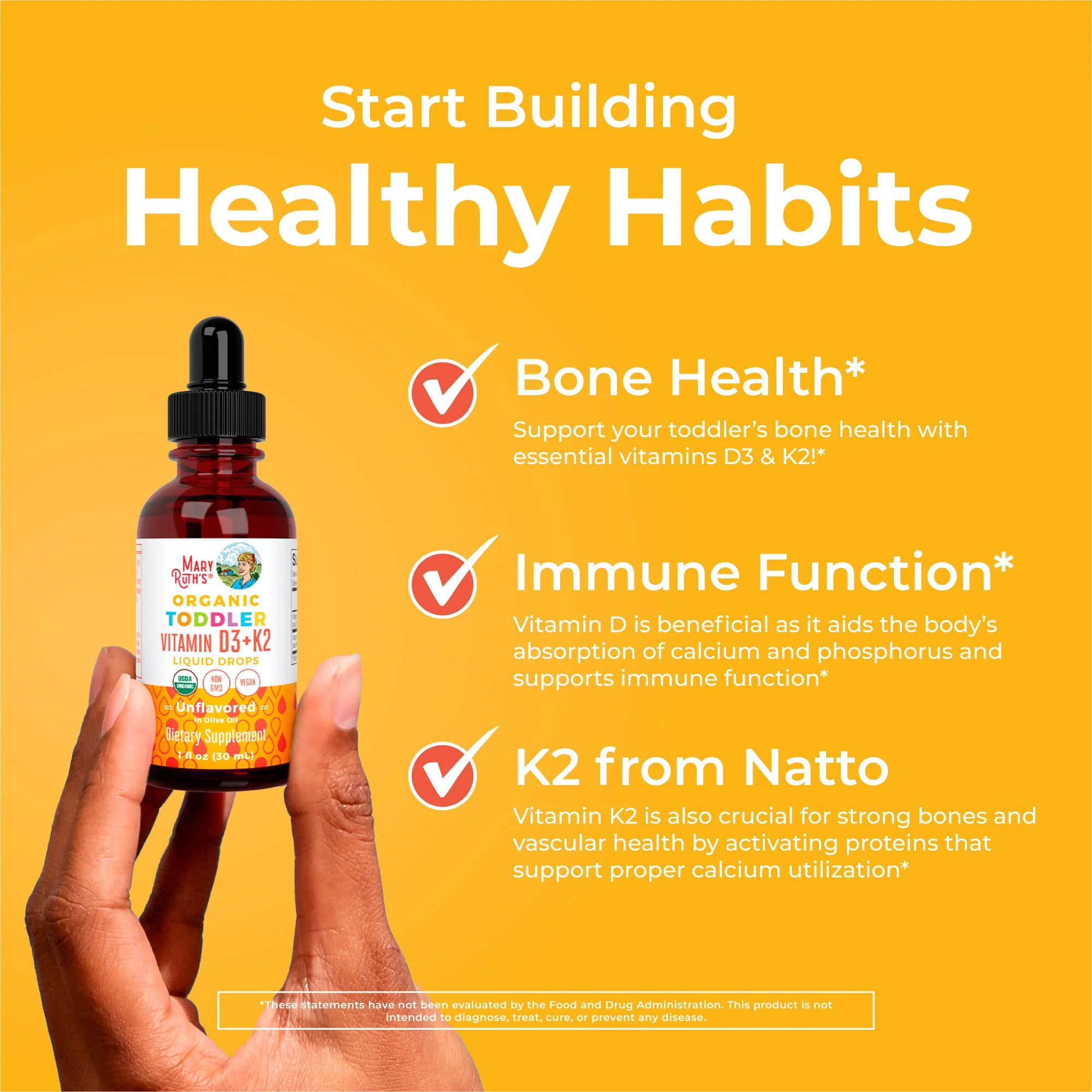 Toddler Vitamin D3+K2 Liquid Drops - Image 5