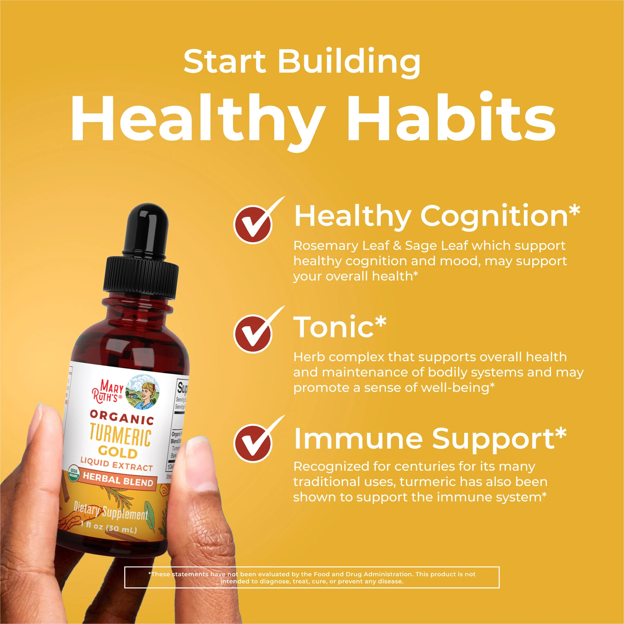 Organic Turmeric Gold Herbal Blend Liquid Drops - Image 5