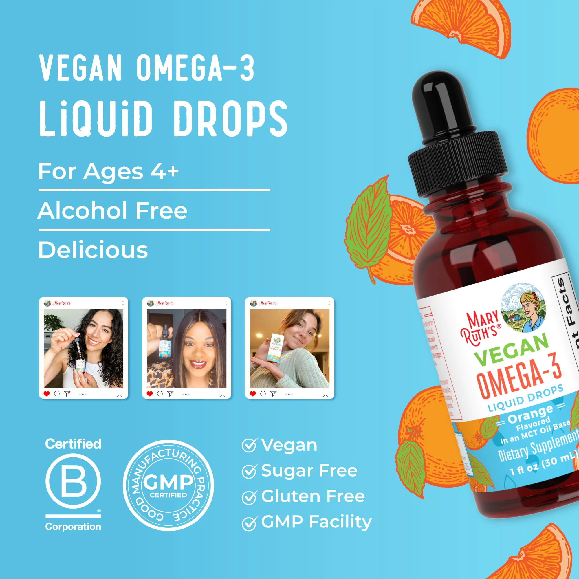 Vegan Omega-3 Liquid Drops - Image 8