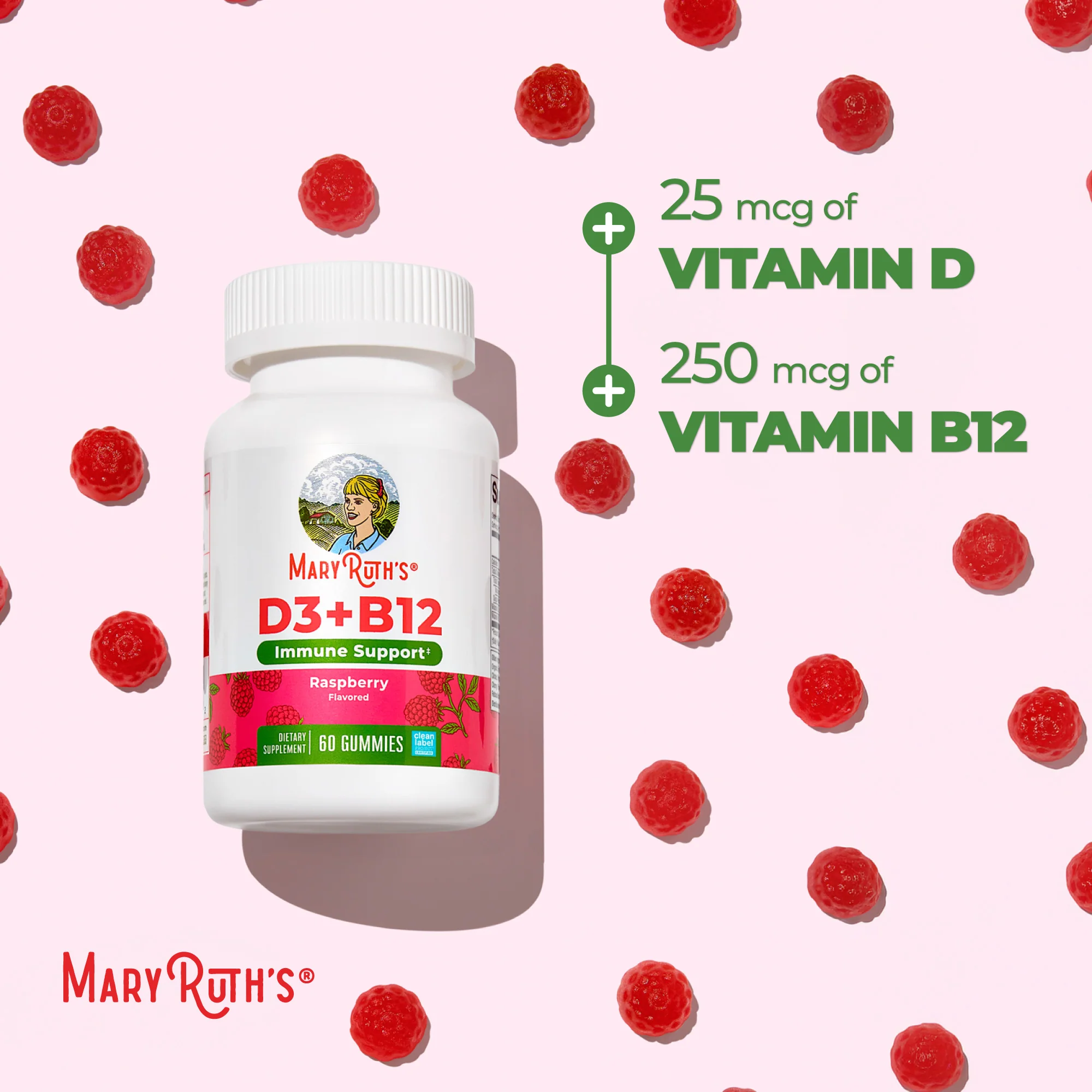 Sugar-Free D3 + B12 Gummies - Image 7